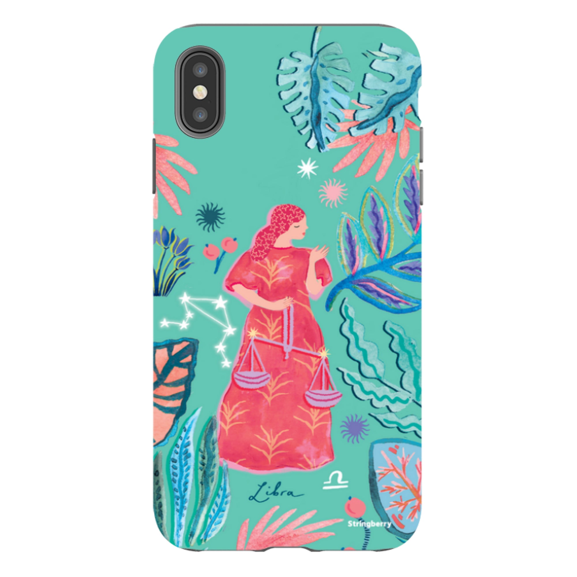 iPhone Tough Case - Libra By Emma Frances Grant