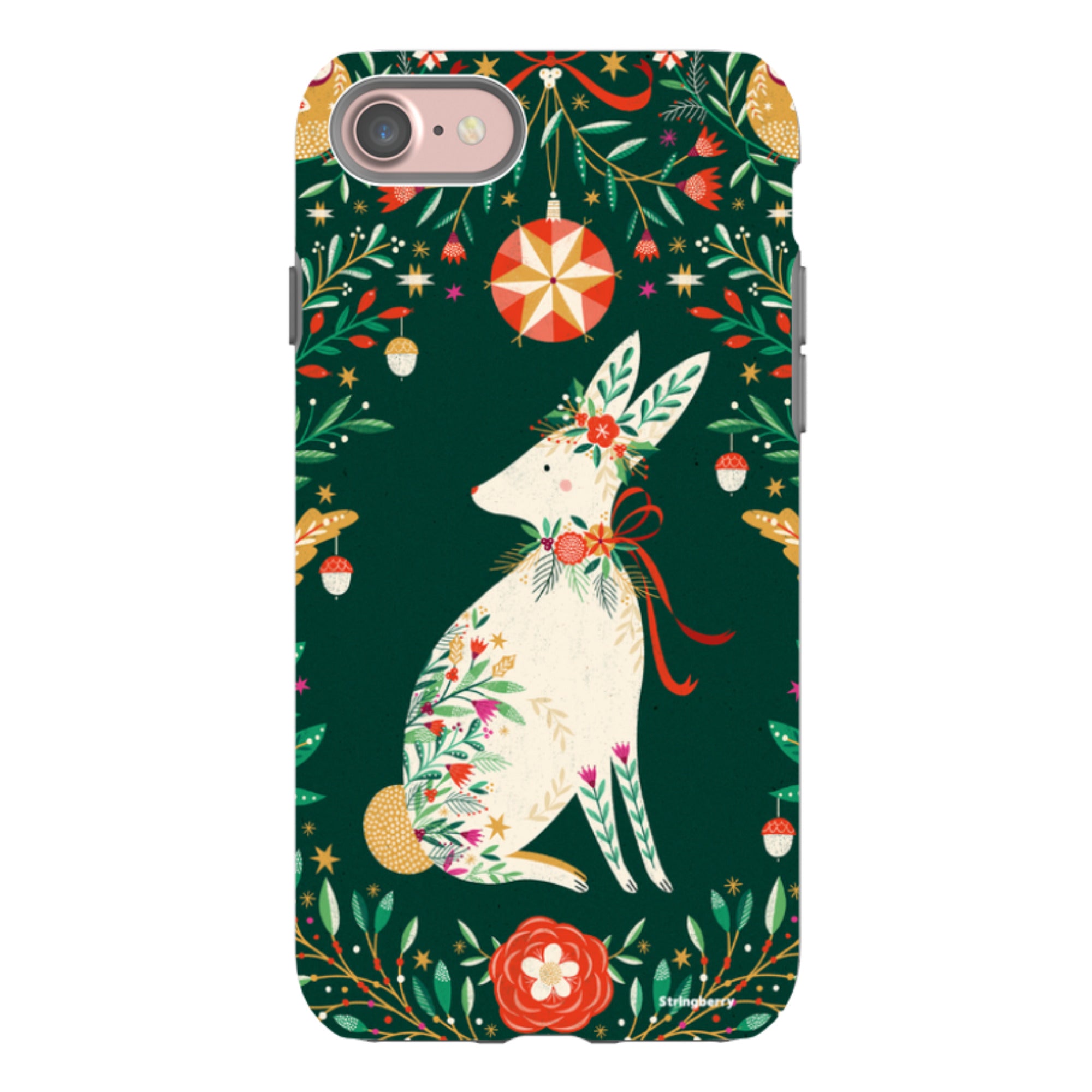 iPhone Tough Case - Hare III By Ali Brookes