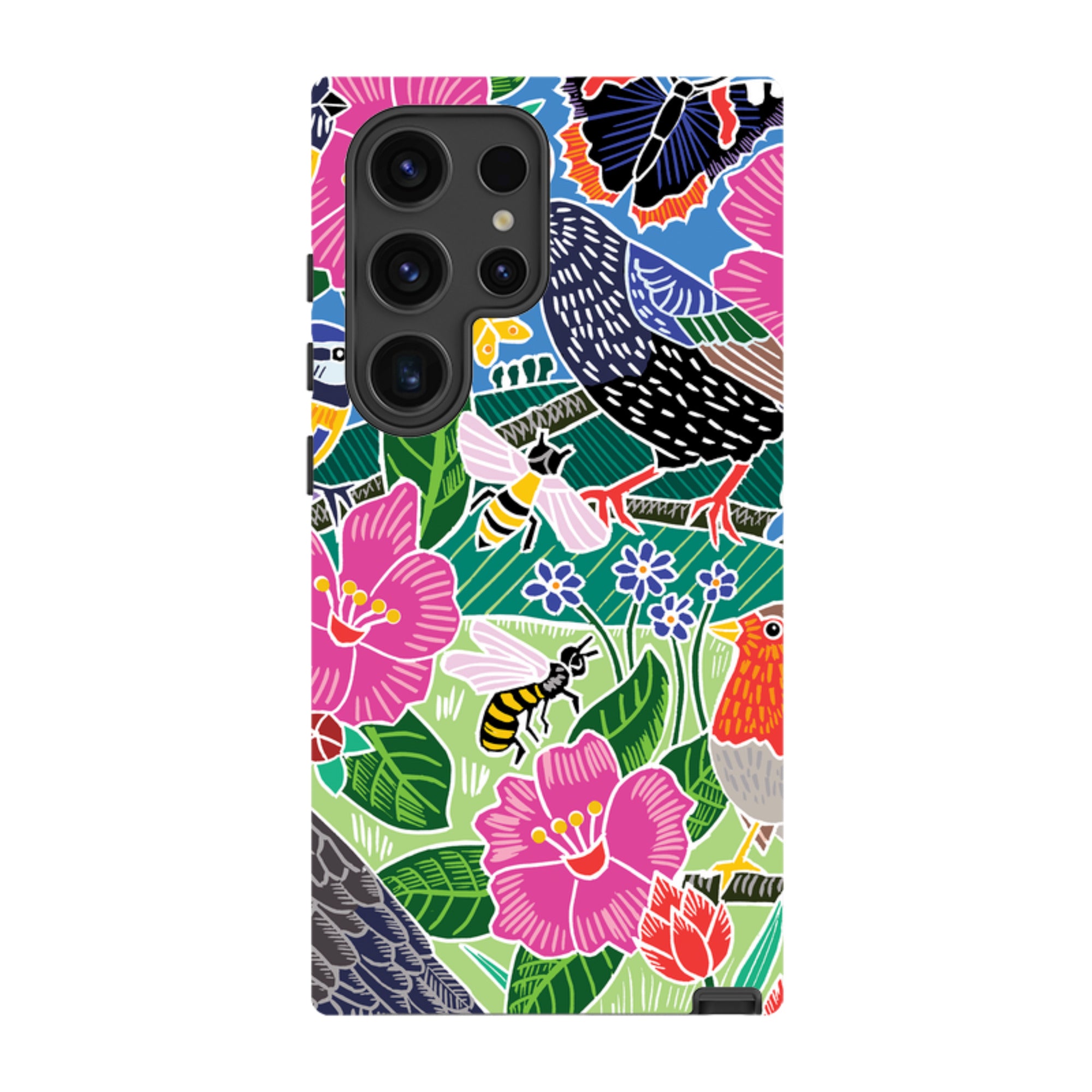 Samsung Tough Case - Garden Bird Jigsaw A By Kate Heiss