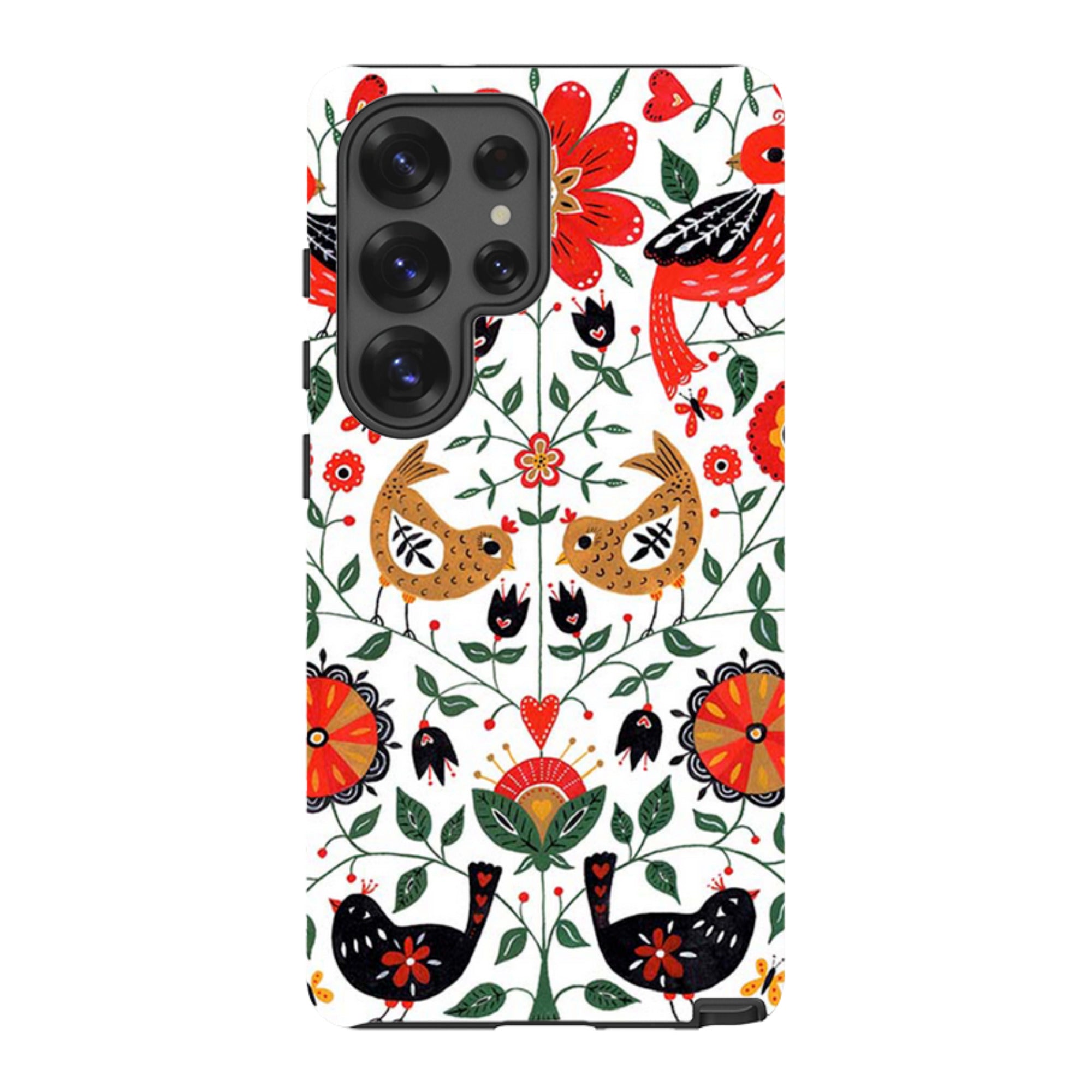 Samsung Tough Case - Birds And Floral By Suzy Taylor