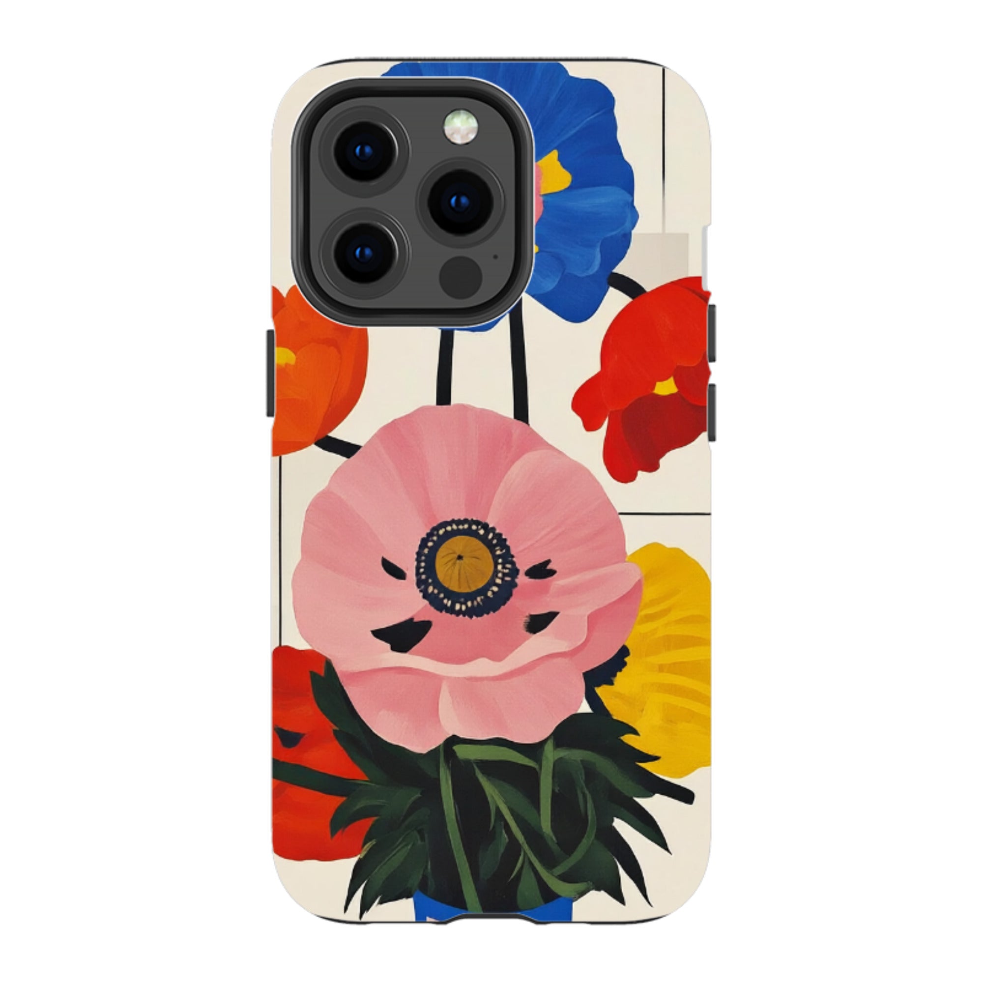 iPhone Tough Case - Kisling Poppy Peach