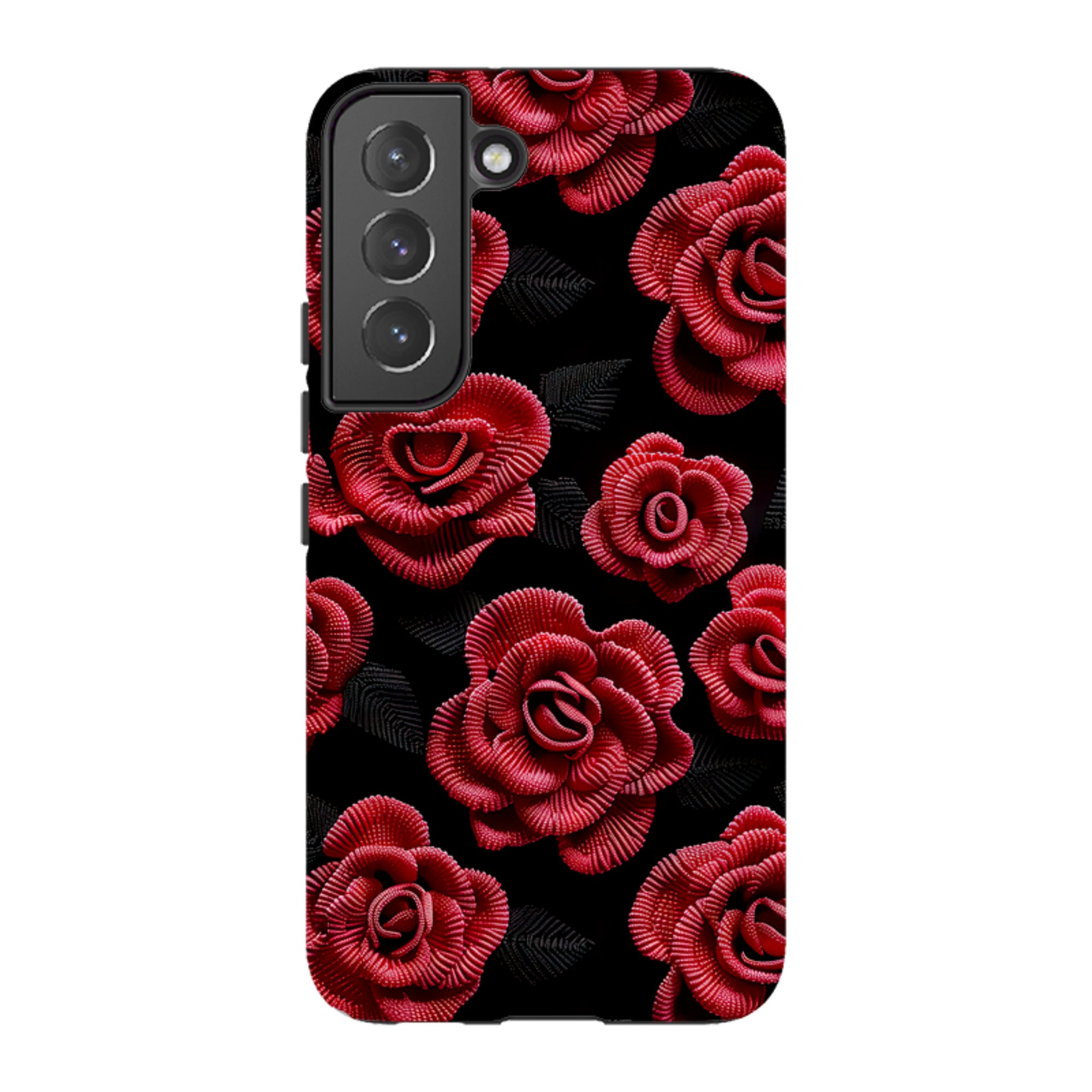 Samsung Tough Case - Dark Roses II