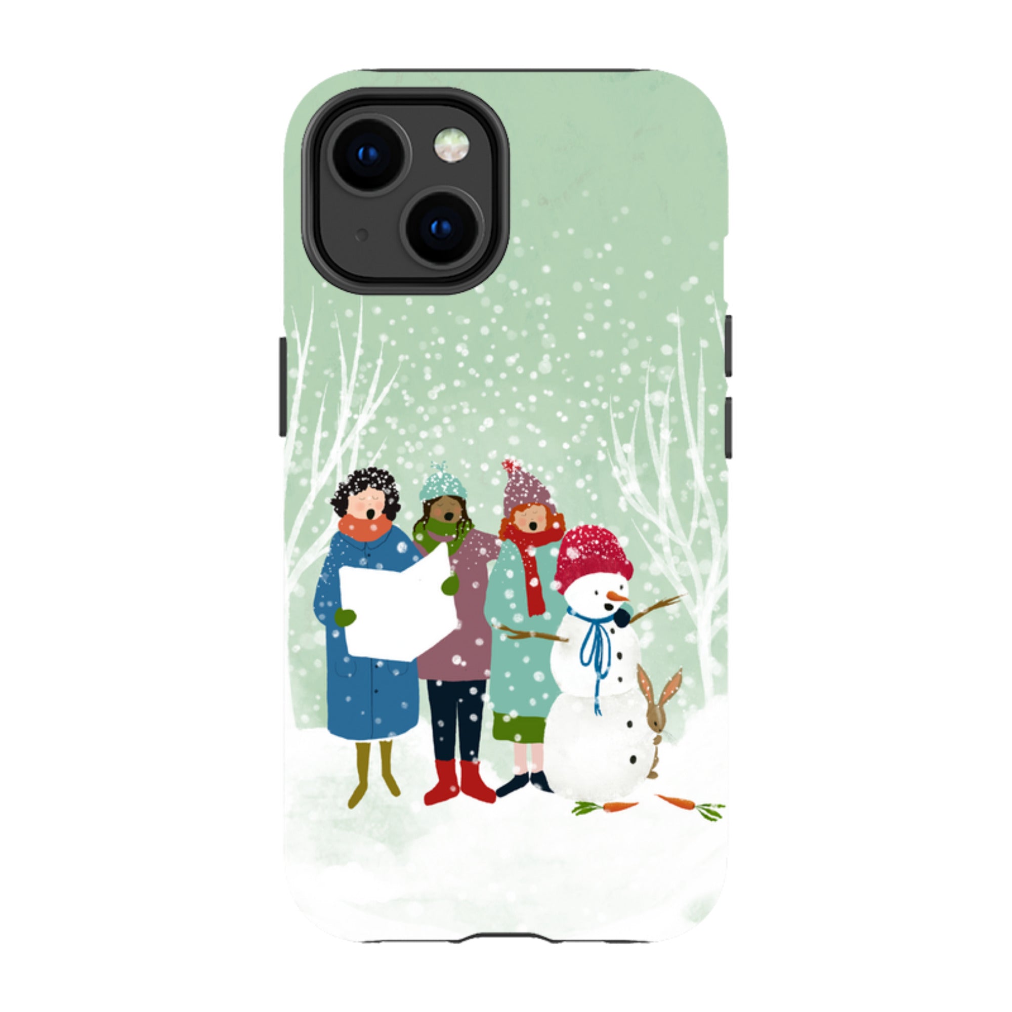 iPhone Tough Case - Card Singers 3 By Katherine Quinn
