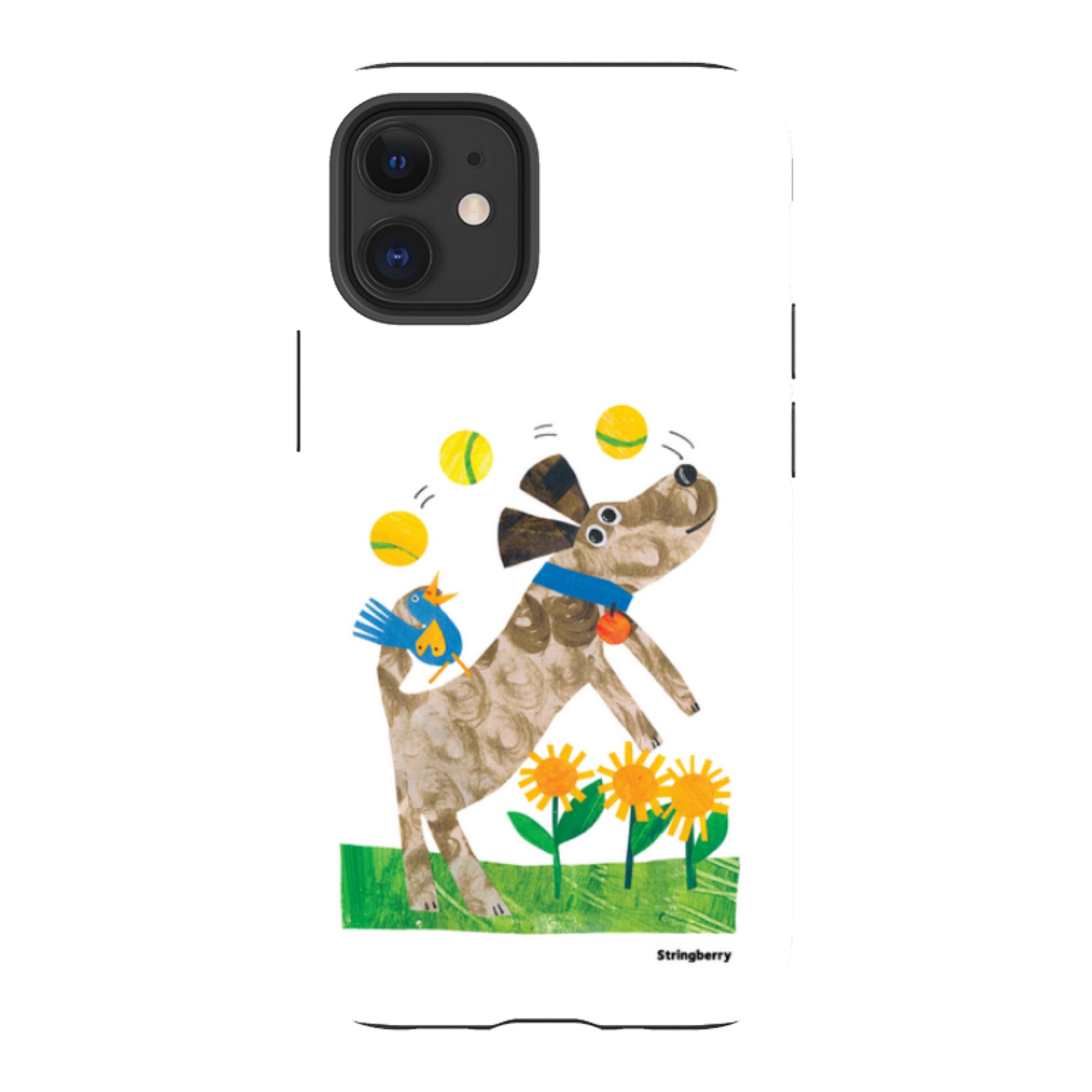 iPhone Tough Case - Days Of Dogs V By Tracey English