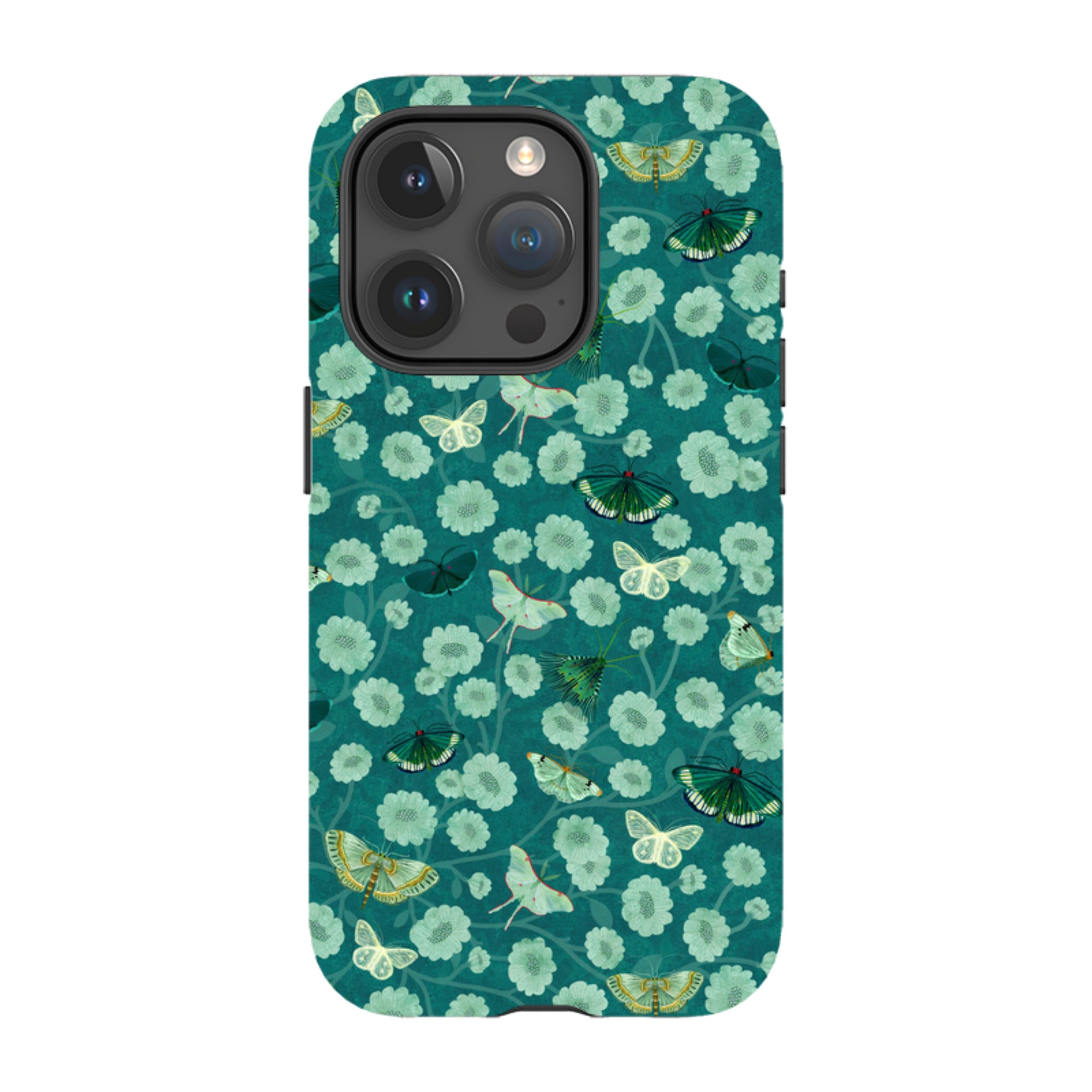 iPhone Tough Case - Small Moths 2 By Katherine Quinn