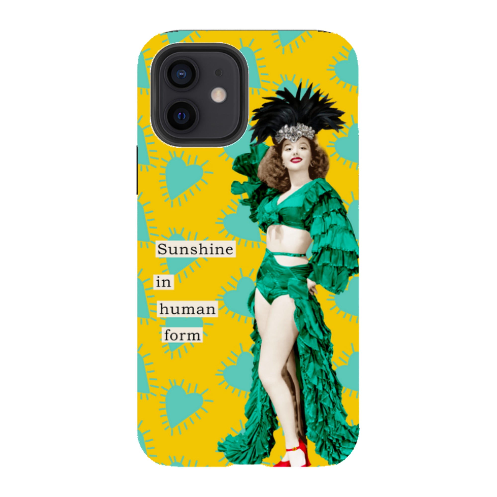 iPhone Tough Case - Sunshine In Human Form By Clare Jordan