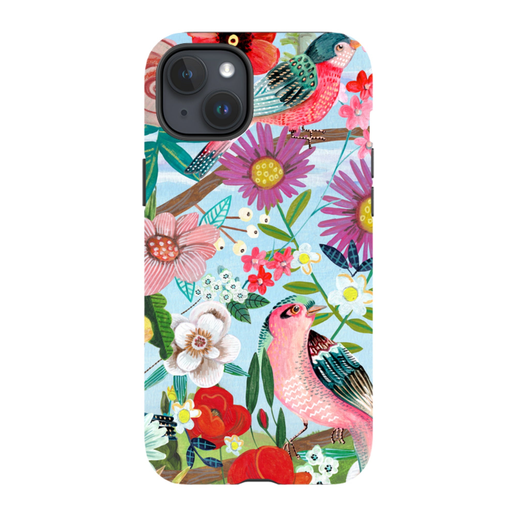 iPhone Tough Case - Birds By Caroline Bonne Muller