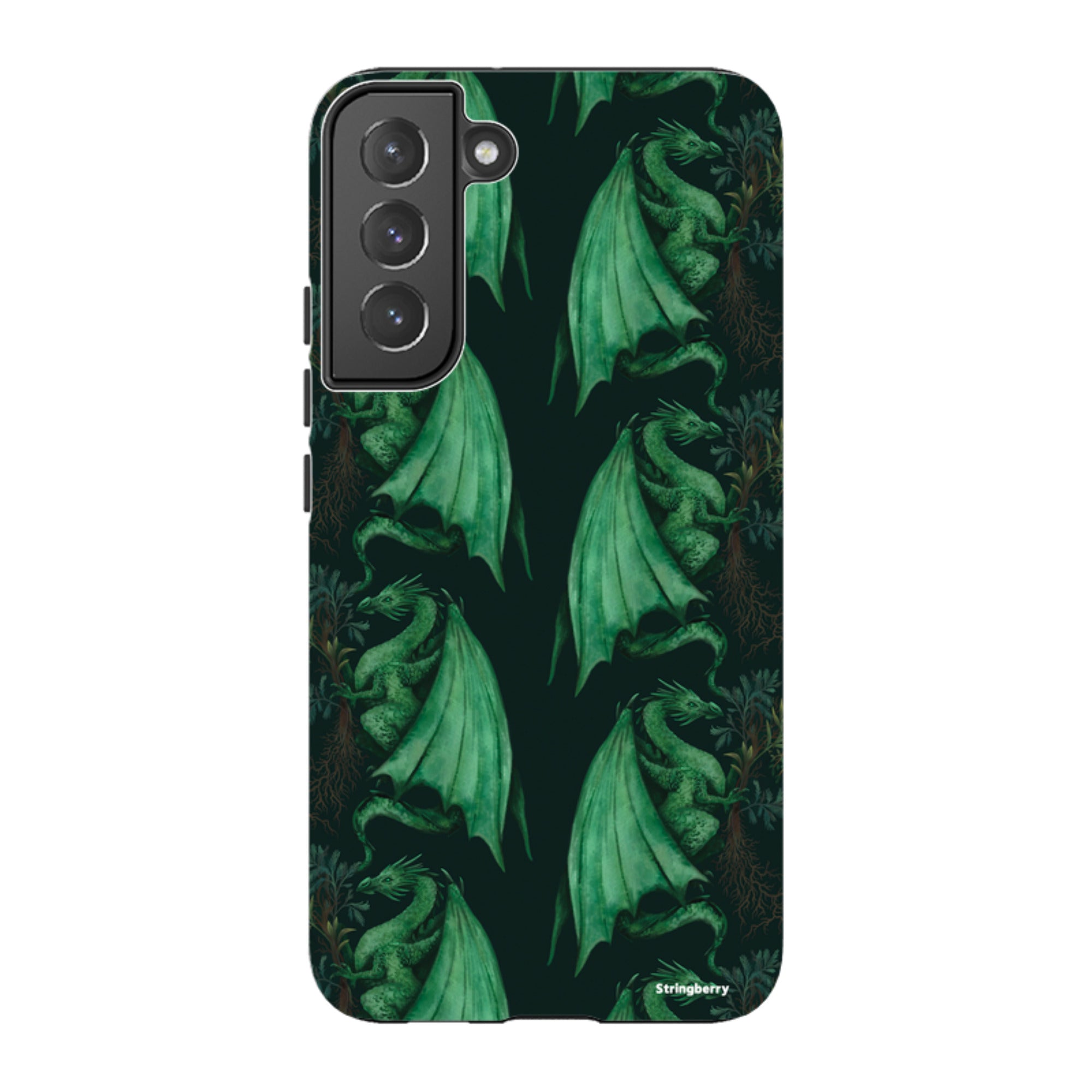 Samsung Tough Case - Arbor Dragon Pattern By Anna Stead