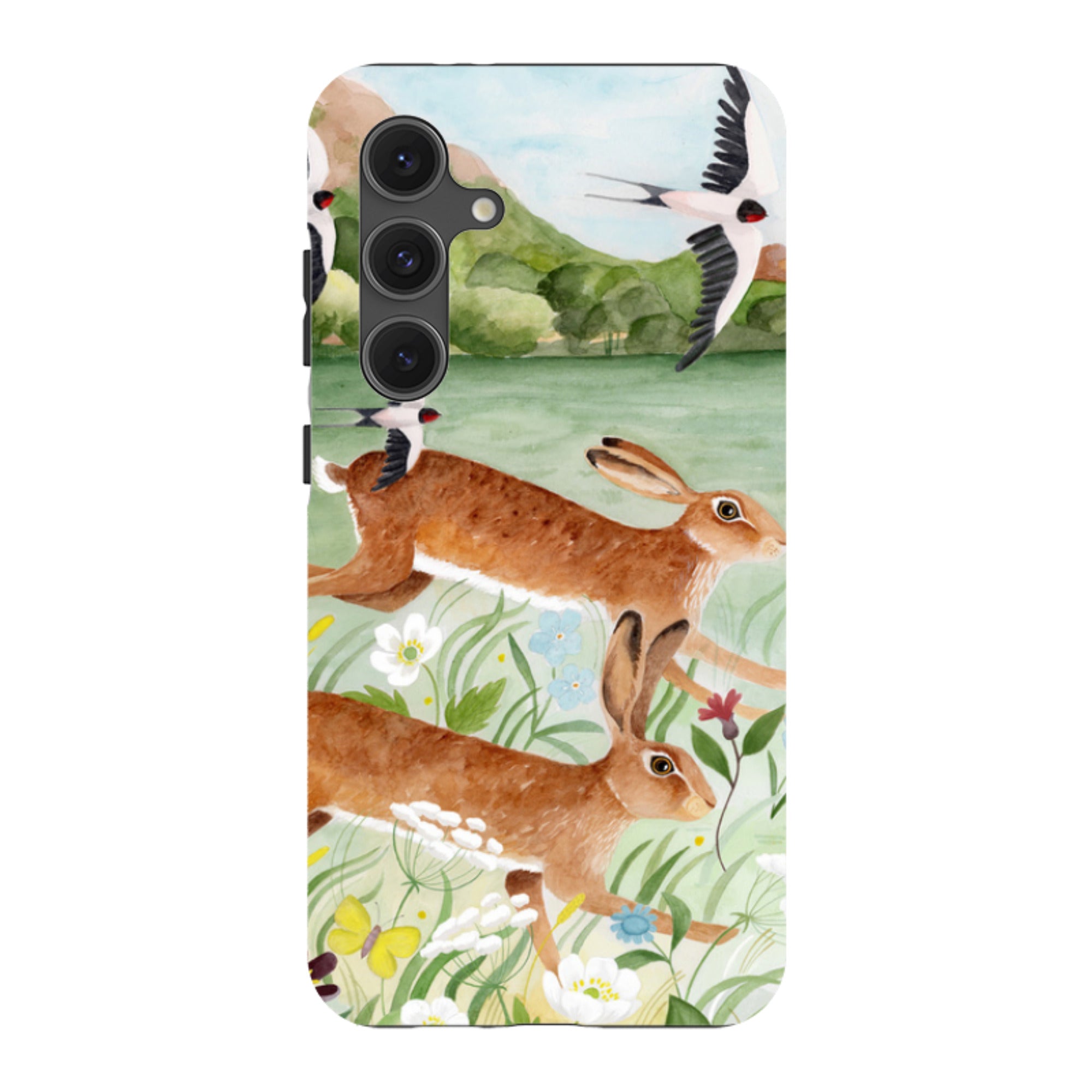 Samsung Tough Case - Hares By Bex Parkin
