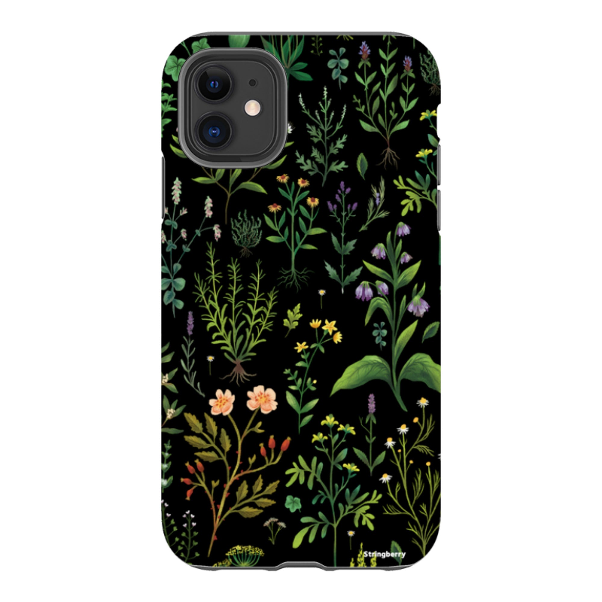 iPhone Tough Case - Medieval Herbal By Anna Stead