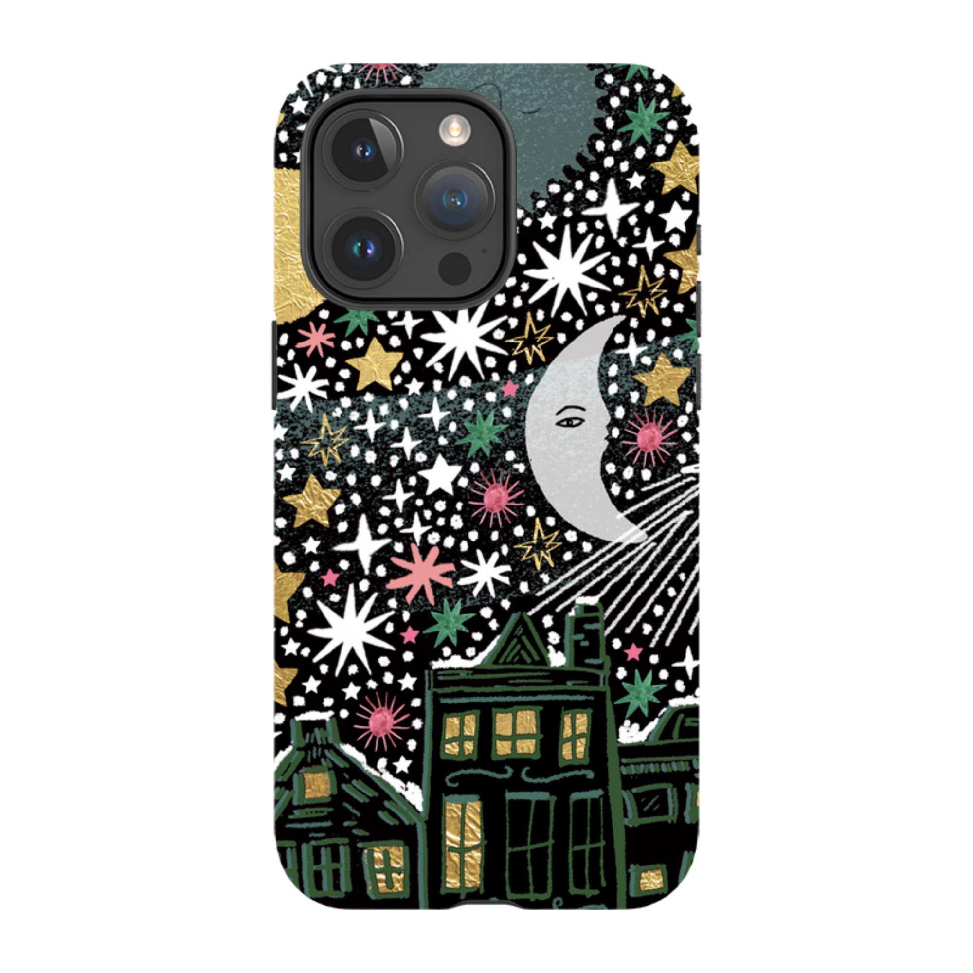 iPhone Tough Case - Night Before Xmas V By Emma Frances Grant