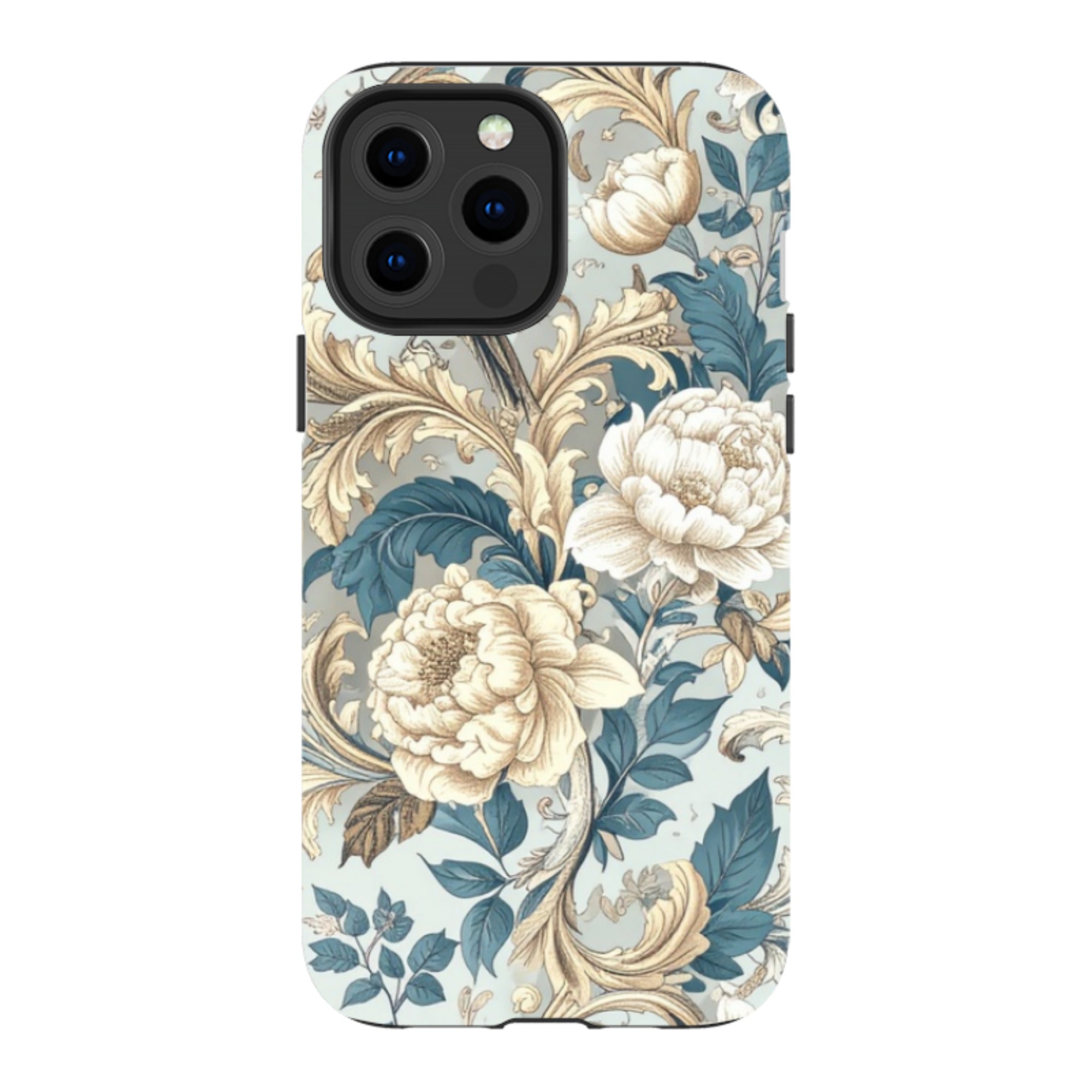iPhone Case - Blue and Gold Summer