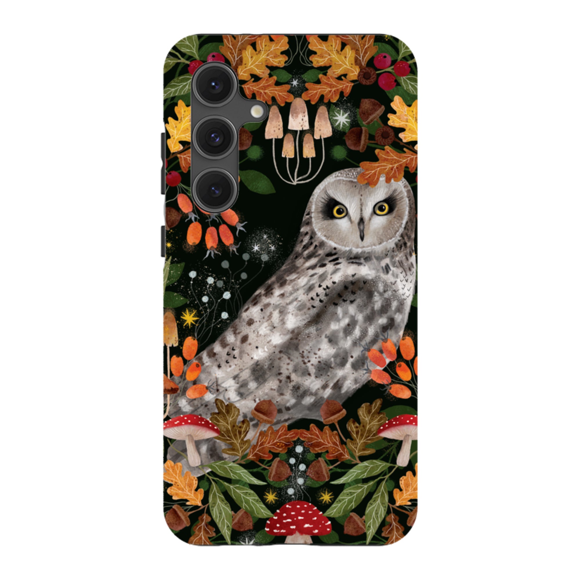 Samsung Tough Case - Autumn Owl By Bex Parkin