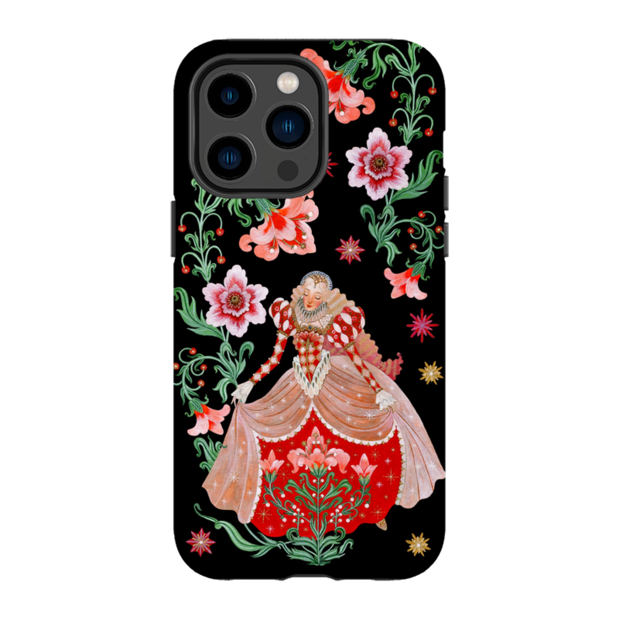 iPhone Tough  Case - Nine Ladies Dancing By Maria Matos