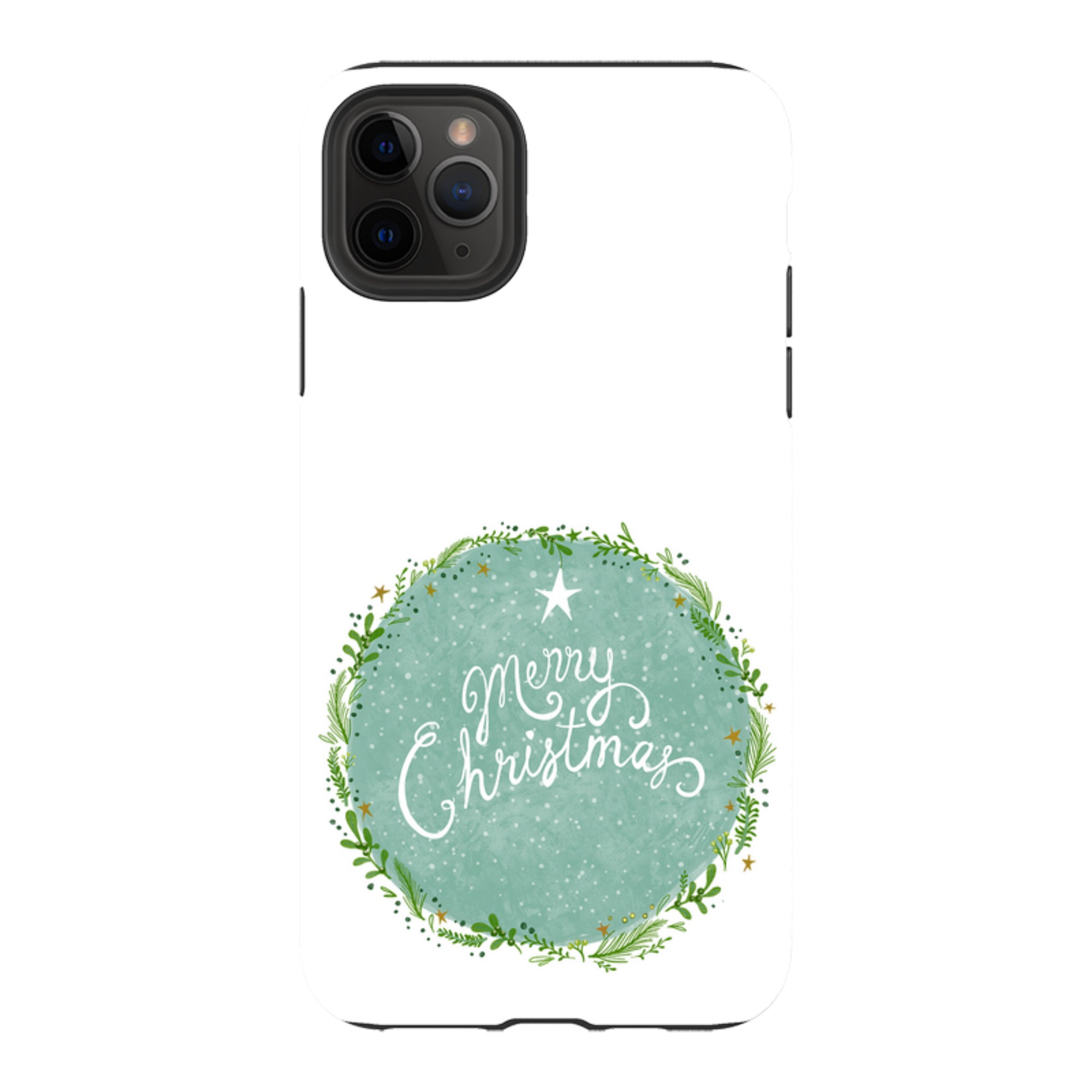 iPhone Tough Case - Merry Christmas By Katherine Quinn