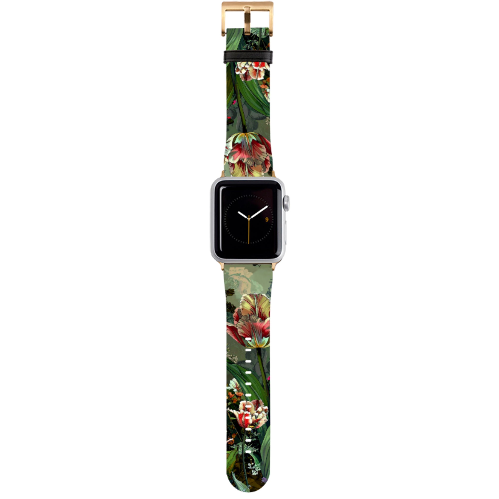 Green Vyne Garden Apple Watch Strap