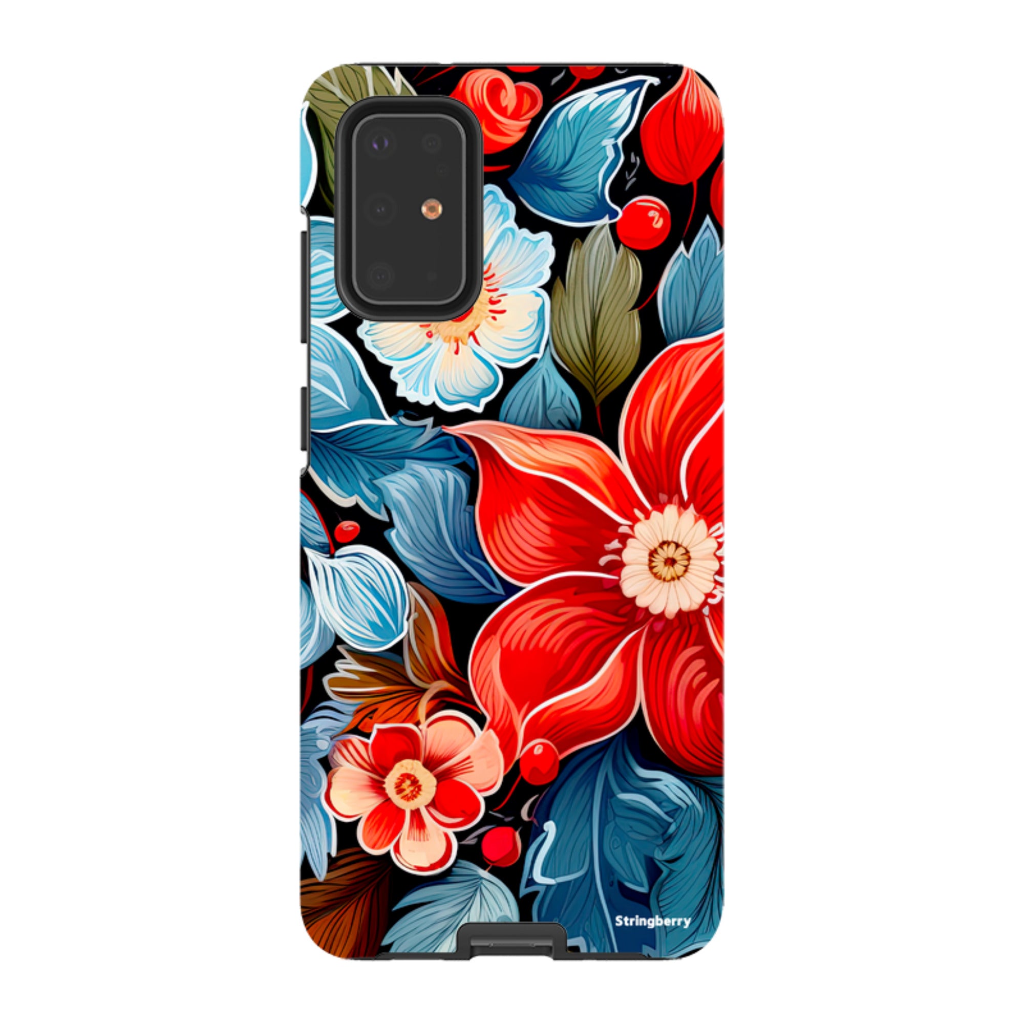Samsung Tough Case - Red Bells