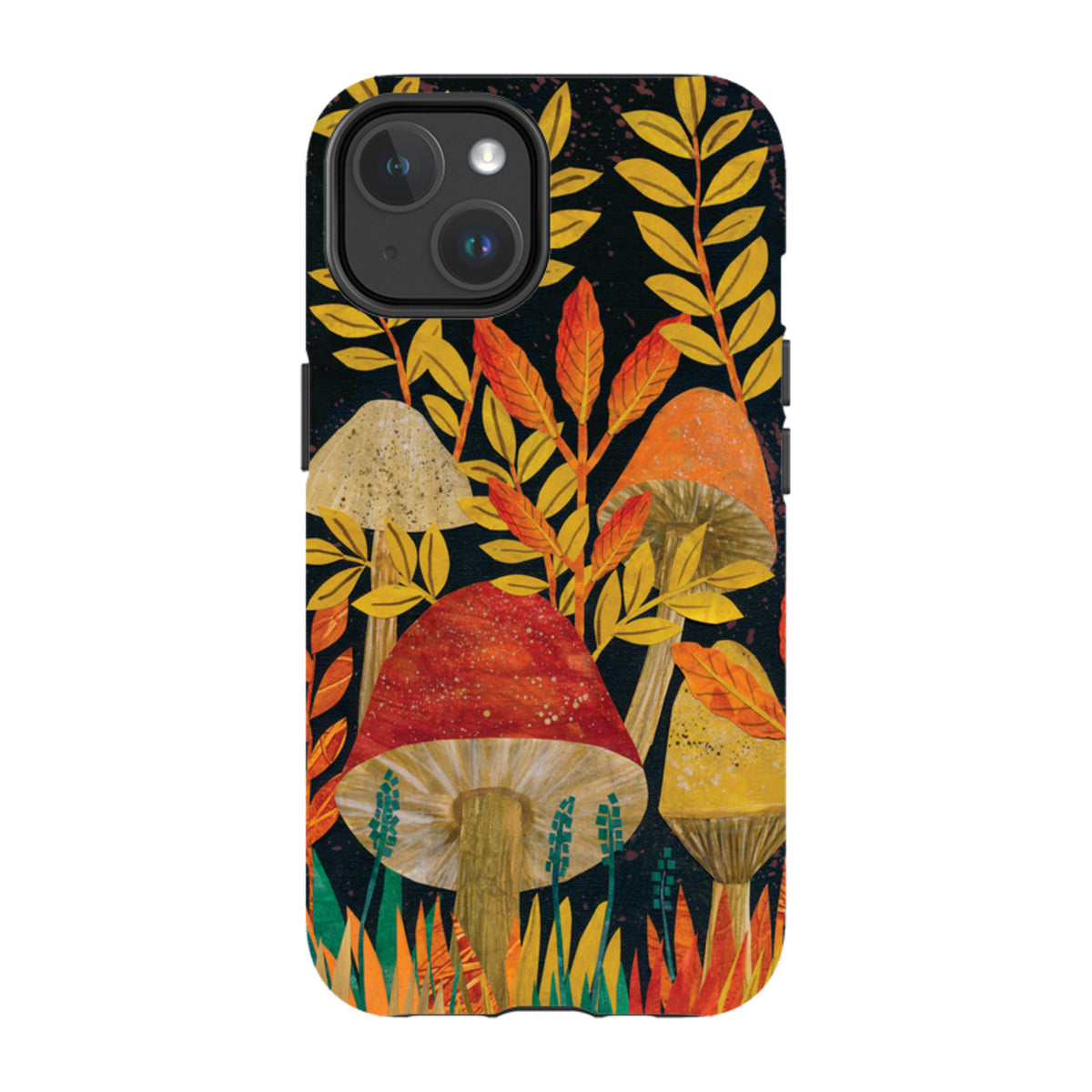 iPhone MagSafe Tough Case - Mushrooms By Tracey English