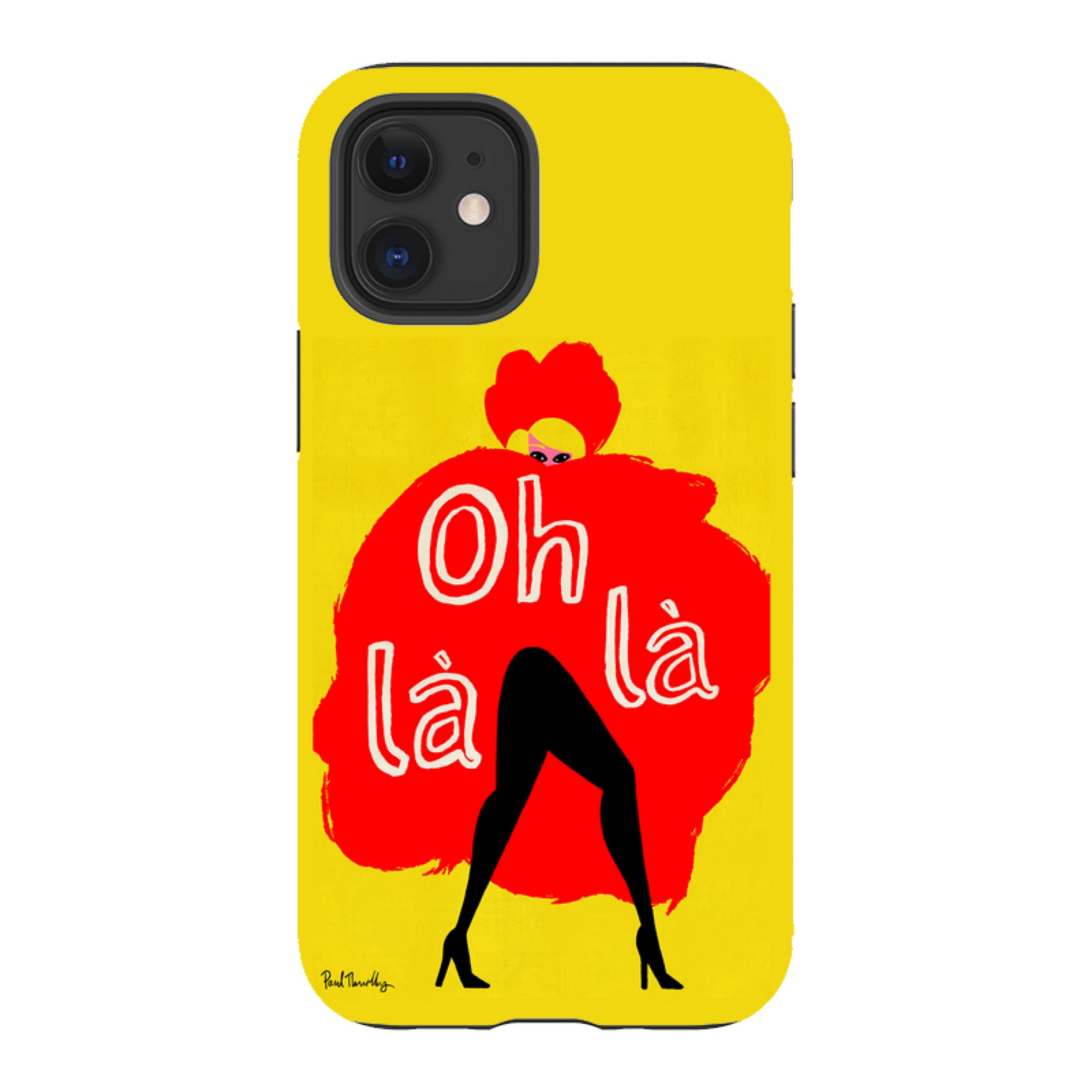 iPhone Tough Case - Oh Lala By Paul Thurlby