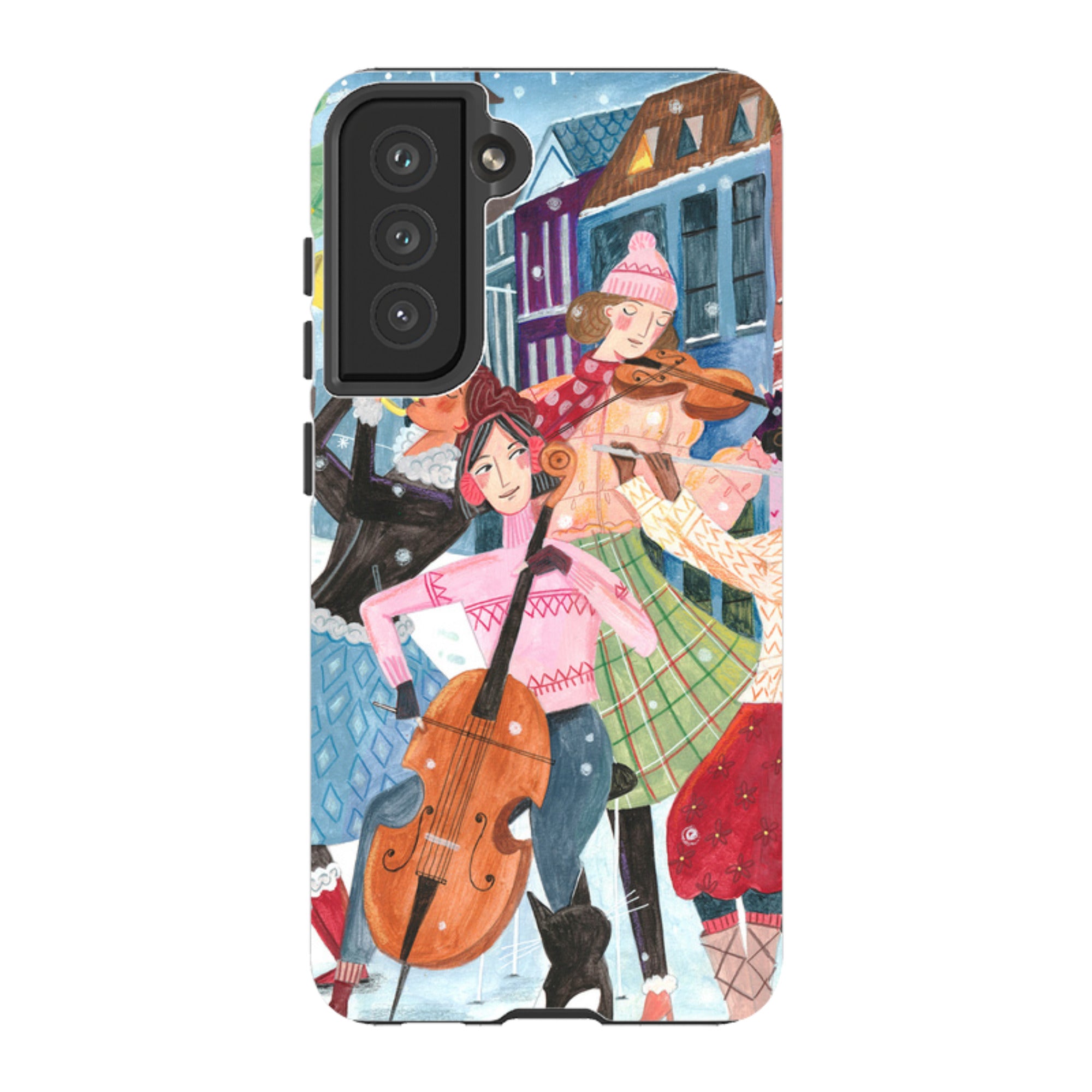 Samsung Tough Case - Musical Winter By Caroline Bonne Muller
