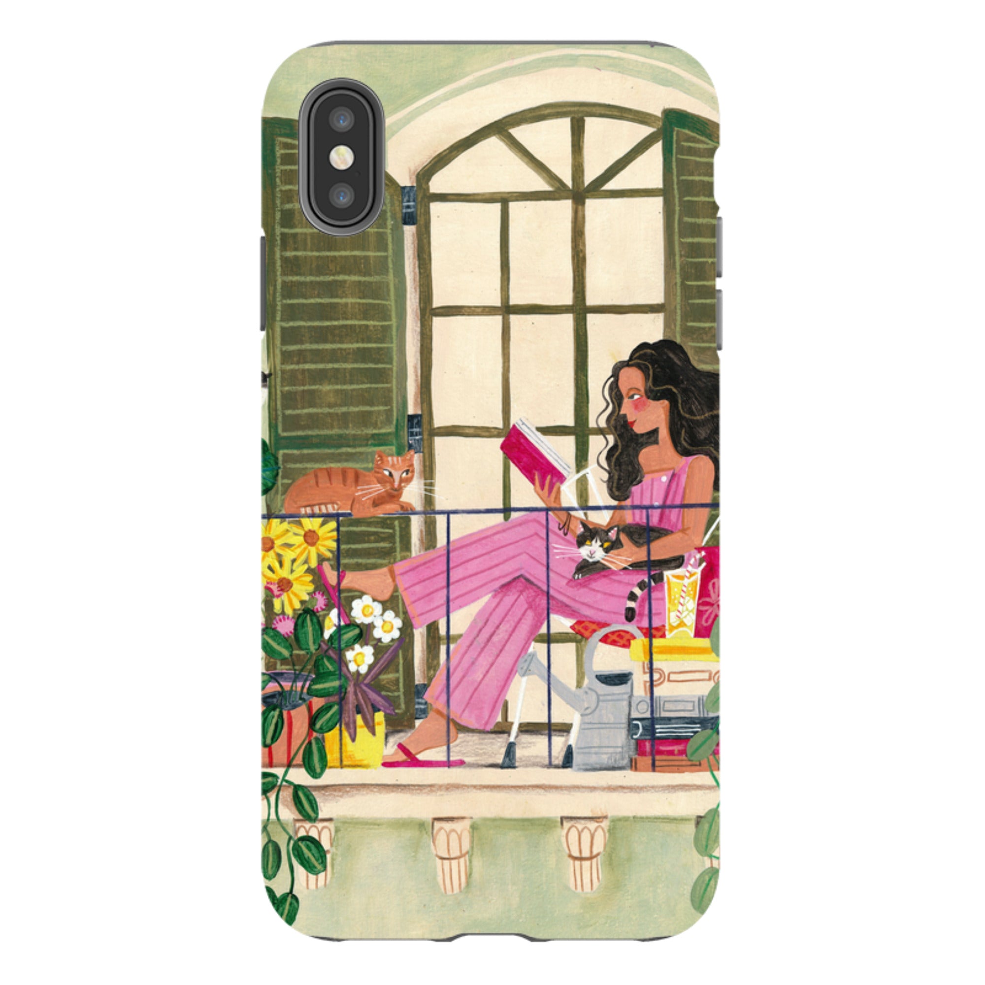 iPhone Tough Case - Balcony By Caroline Bonne Muller