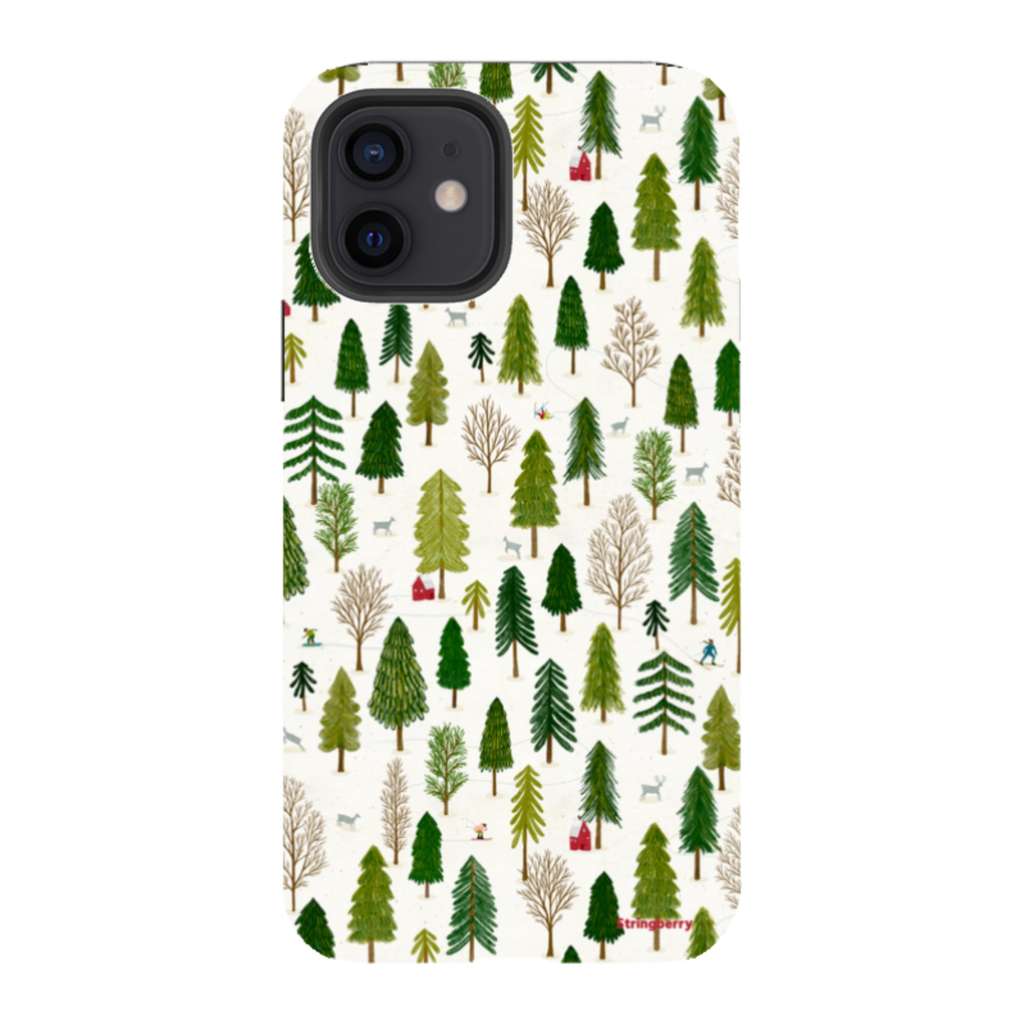 iPhone Tough Case - Winter Landscape IV By Katherine Quinn