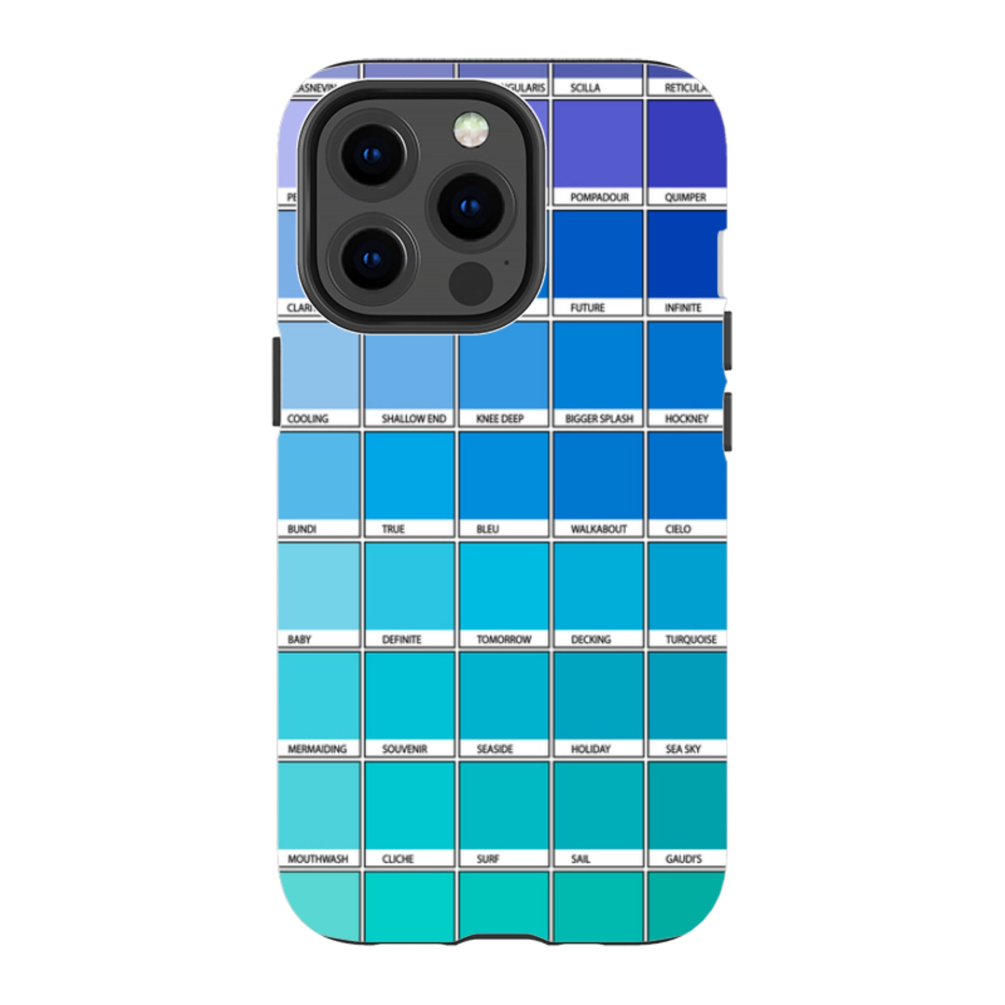 iPhone MagSafe Tough Case -  Blue Chromology By Kitty Joseph