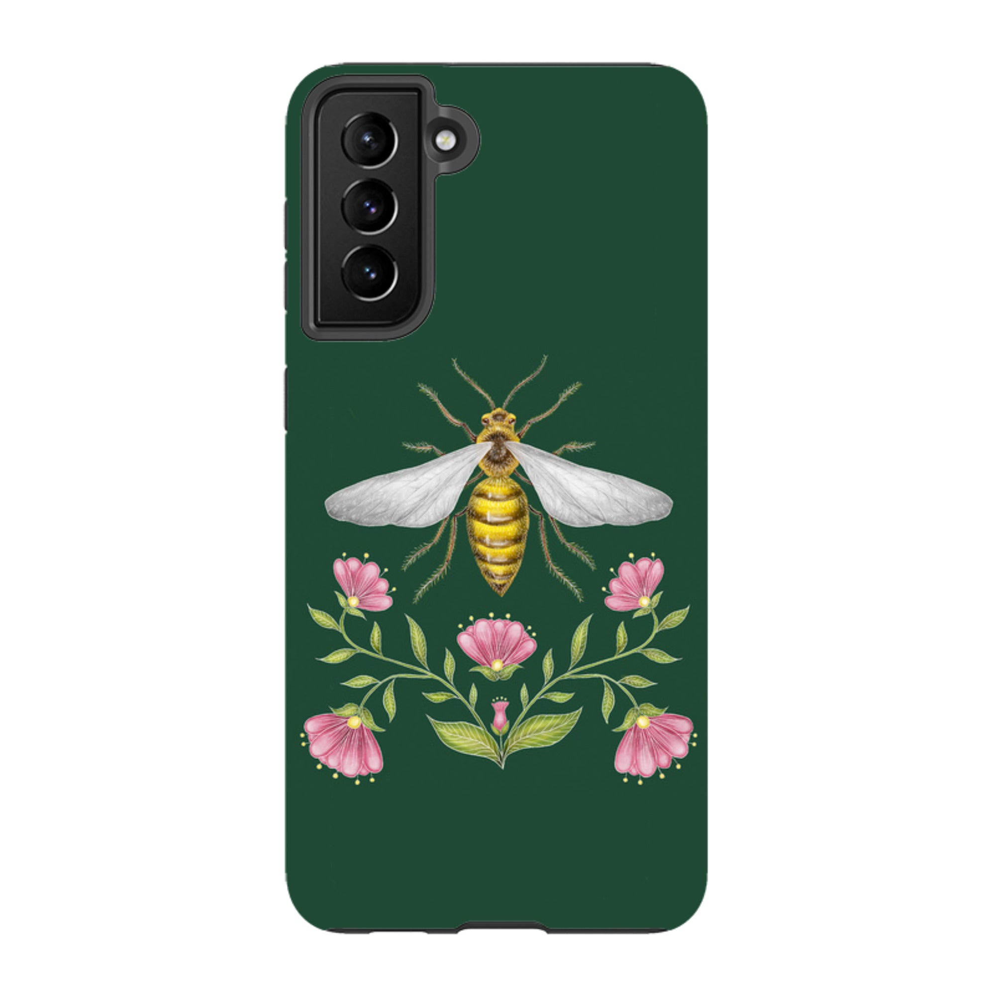 Samsung Tough Case - Wings Of Freedom Emerald By Catherine Rowe