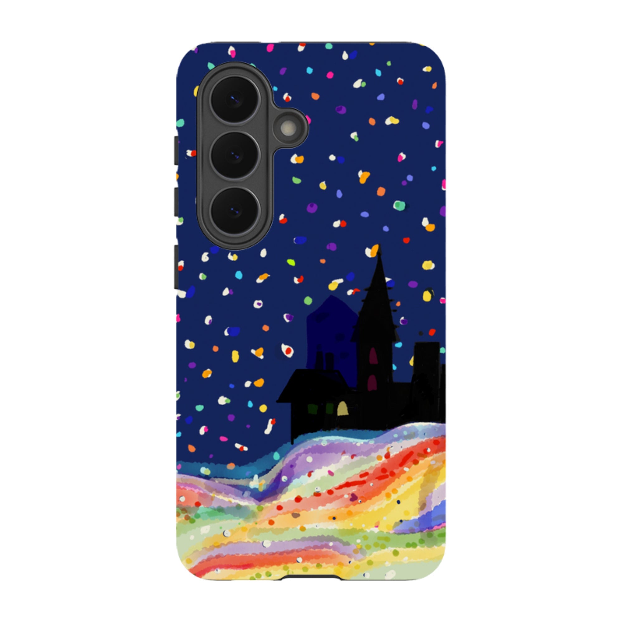 Samsung Tough Case - Rainbow Snow By Sarah Campbell