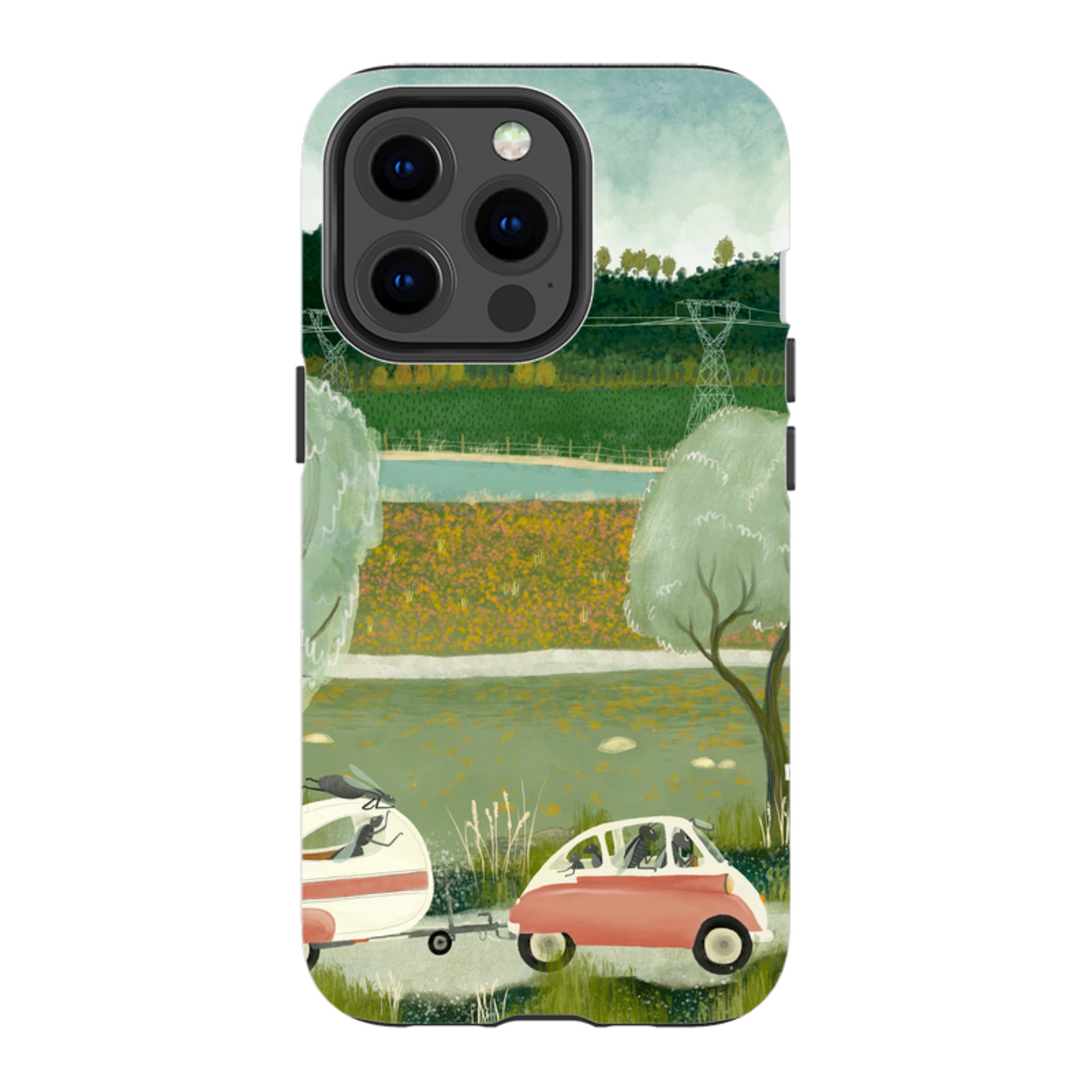 iPhone MagSafe Tough Case -  Happy Holidays By Katherine Quinn