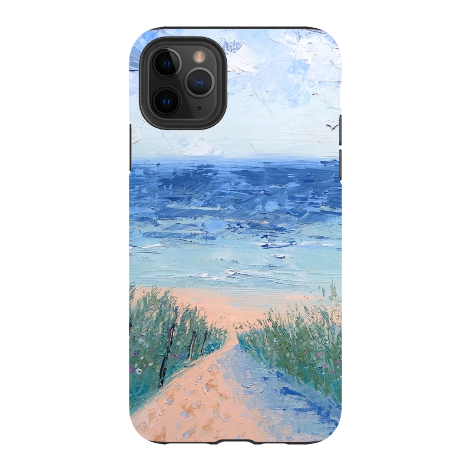 iPhone Tough Case - Beach Path By Mary Stubberfield