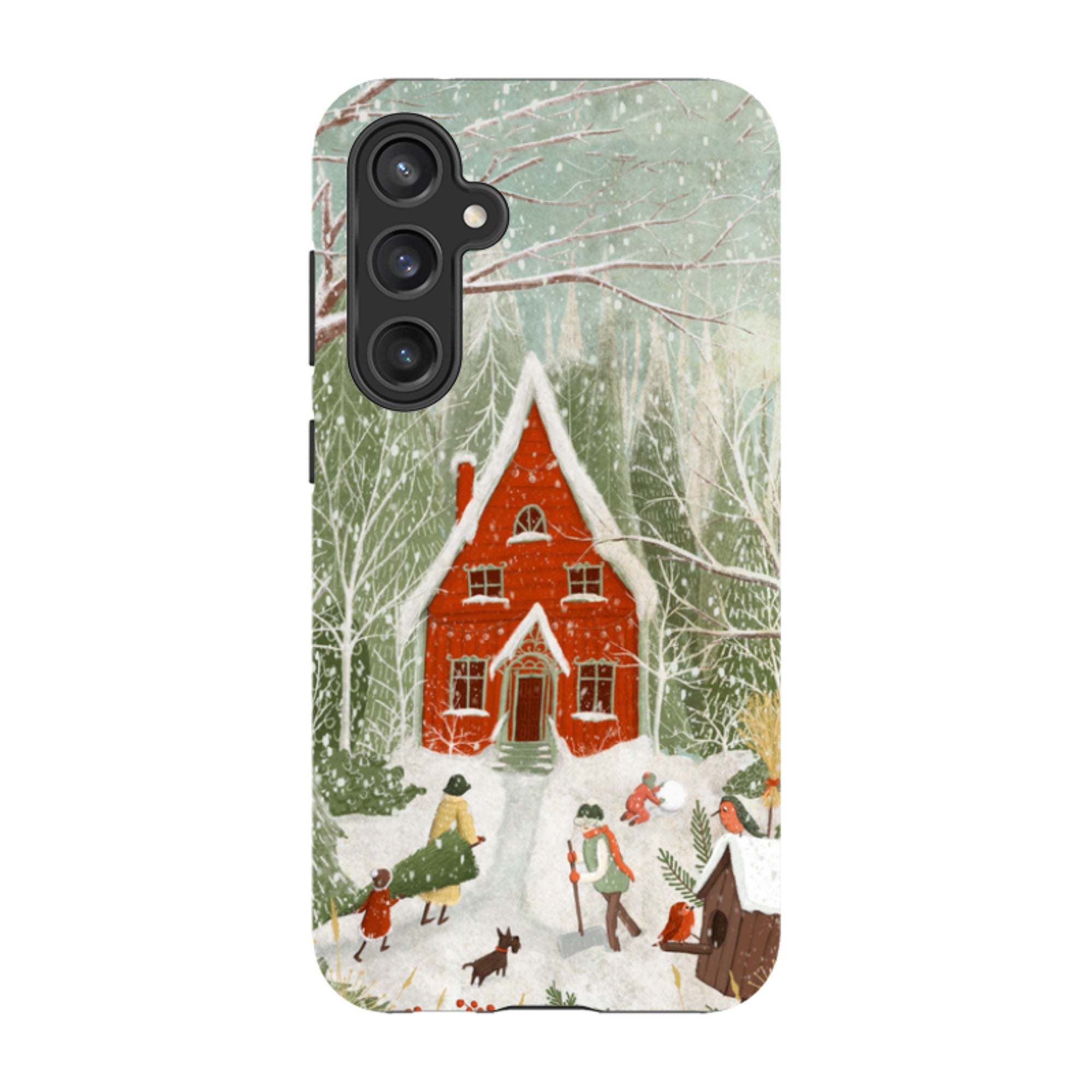 Samsung Tough Case - Christmas Garden Day By Maja Lindberg