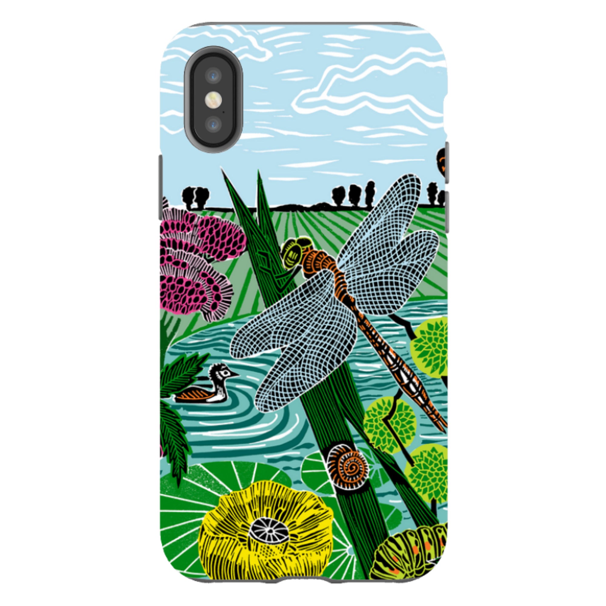 iPhone Tough Case - Pond By Kate Heiss