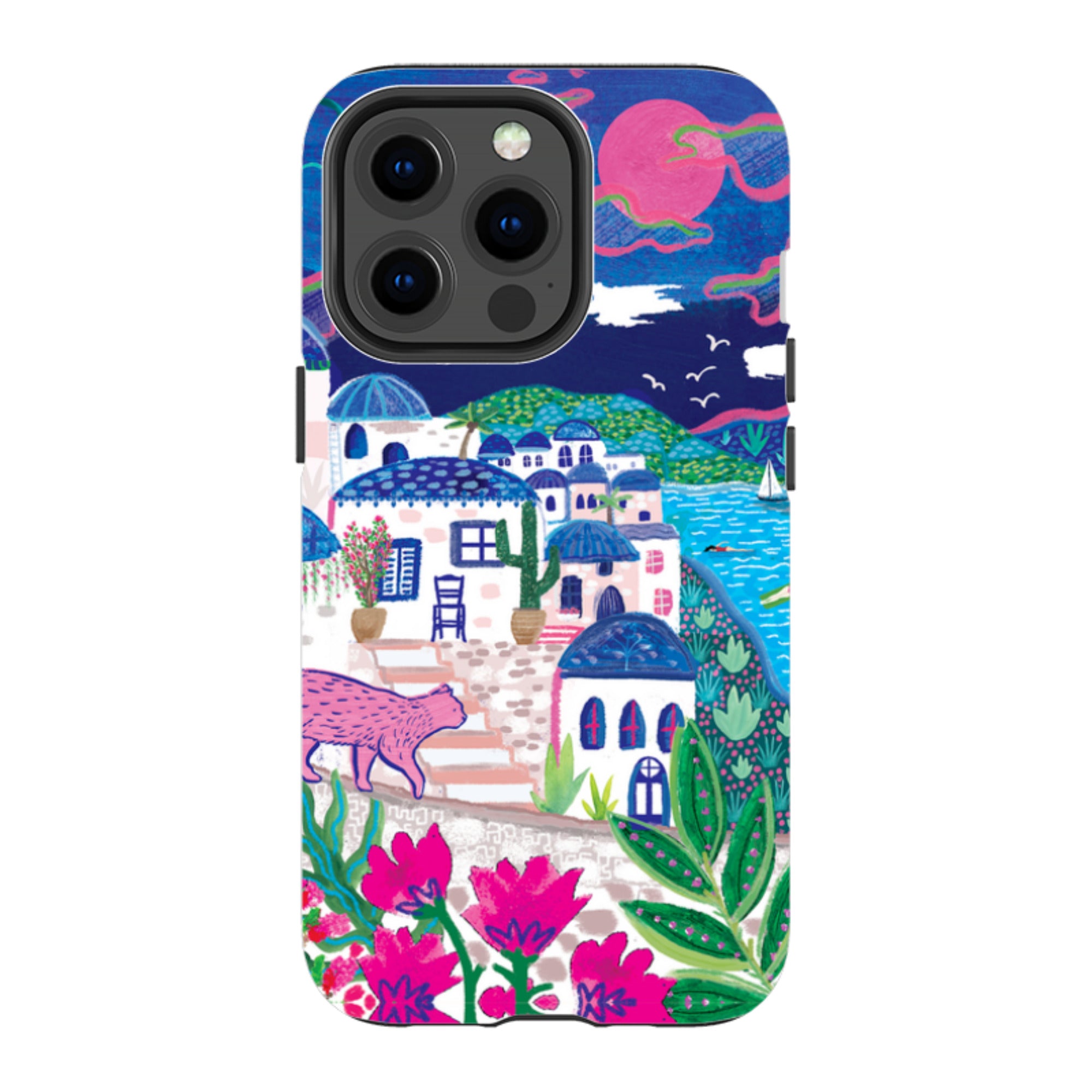 iPhone Tough Case - Sapphire Seas III By Emma Frances Grant