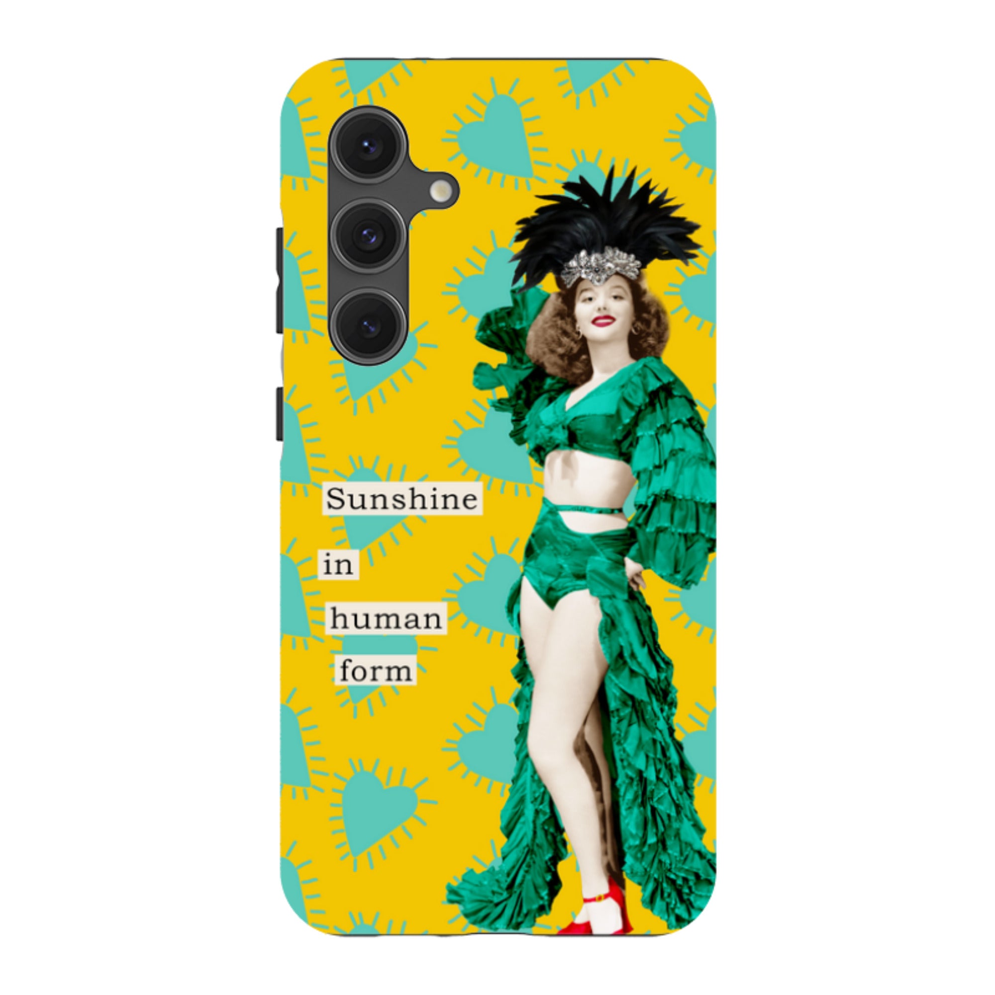 Samsung Tough Case - Sunshine in Human Form  By Clare Jordan