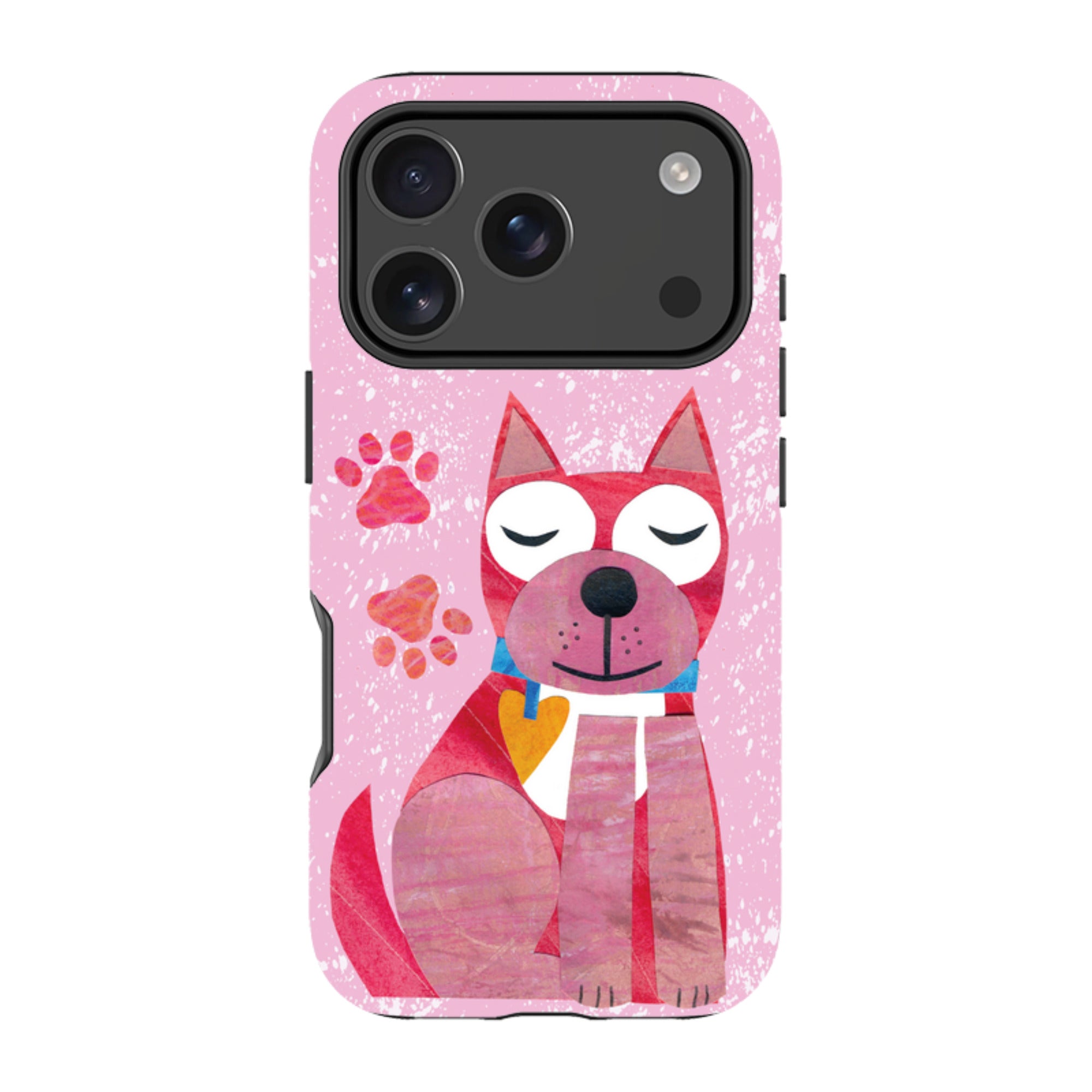 iPhone MagSafe Tough Case - Dog With Heart By Tracey English