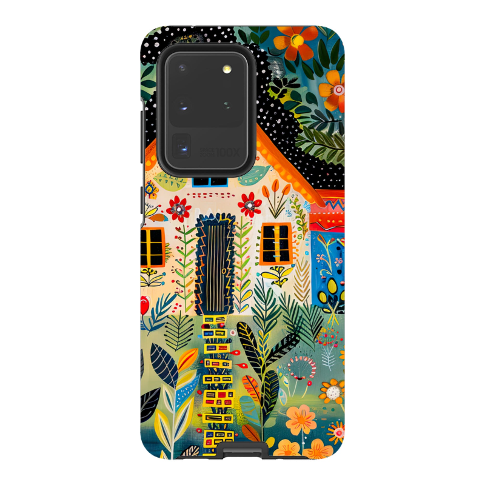 Samsung Tough Case - Folk Art House II