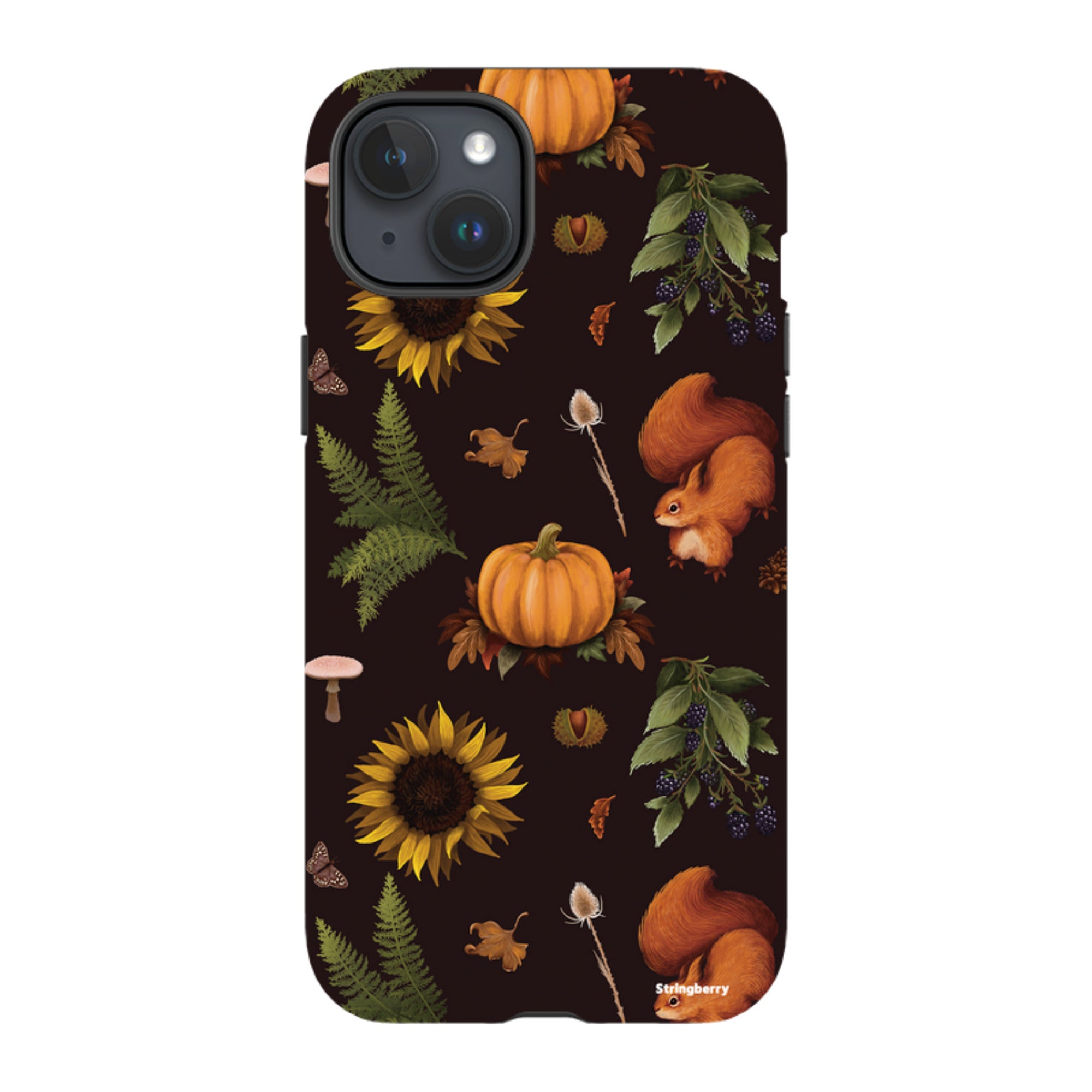 iPhone Tough Case - Autumn Pattern I By Anna Stead