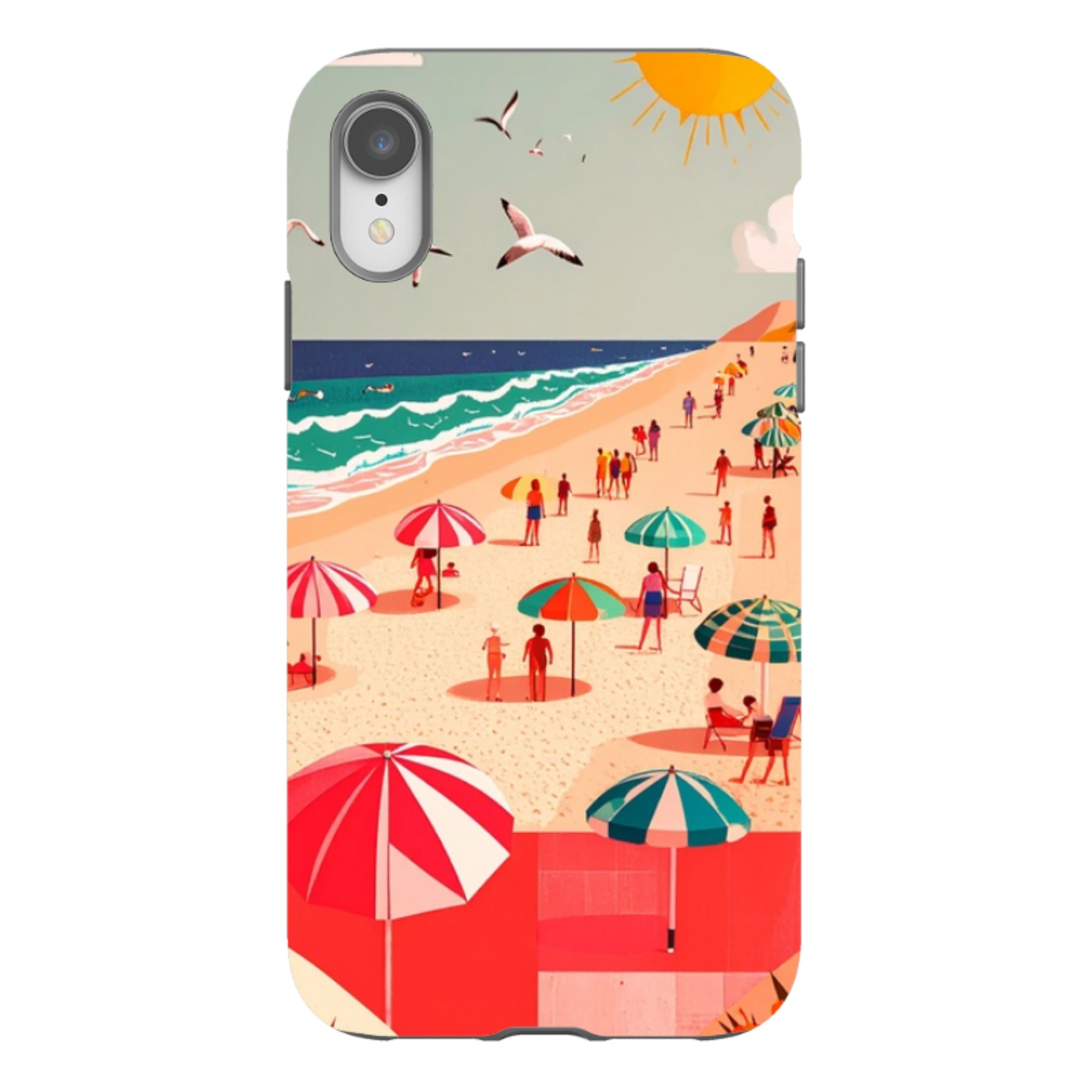 iPhone Tough Case - Mediterranean Beach