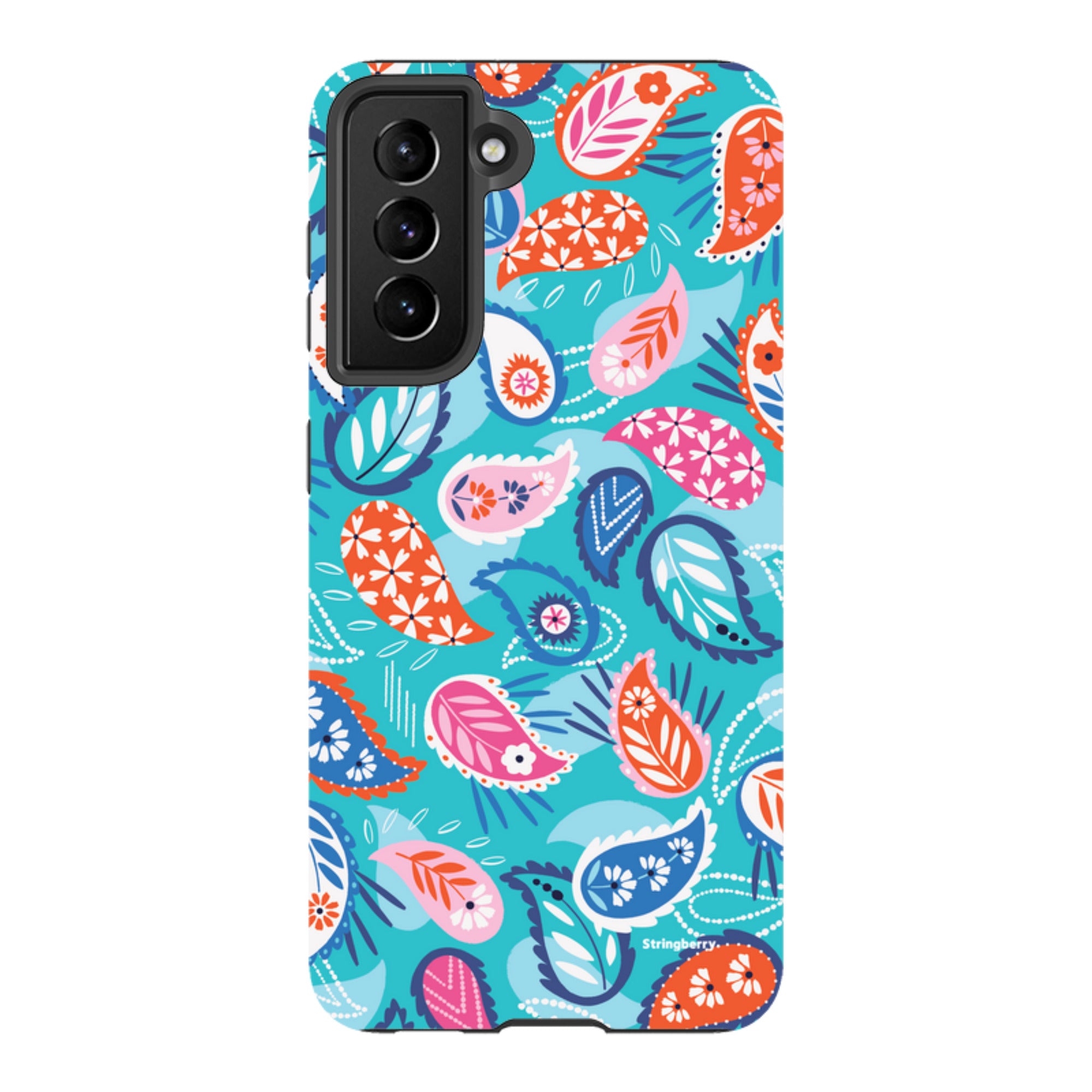 Samsung Tough Case - Paisley Blue By Ali Brookes