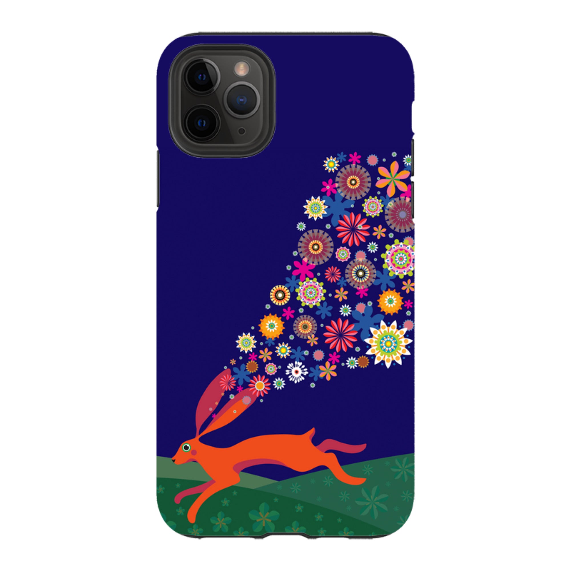 iPhone Tough Case - Hare Magic By Patternistas