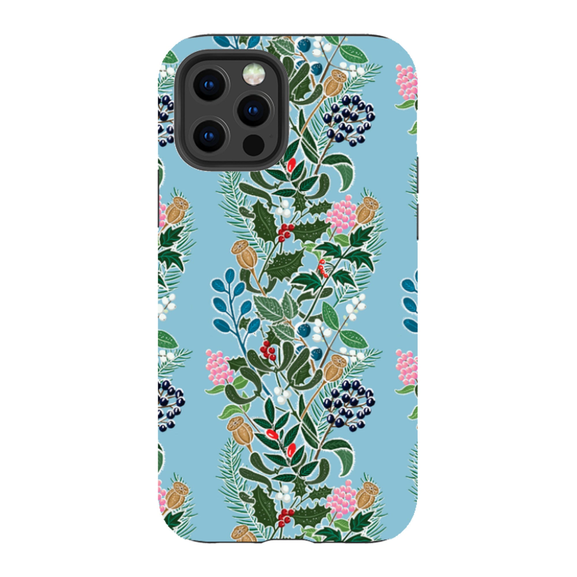 iPhone Tough Case - Winter Hedge-2 By kate Heiss