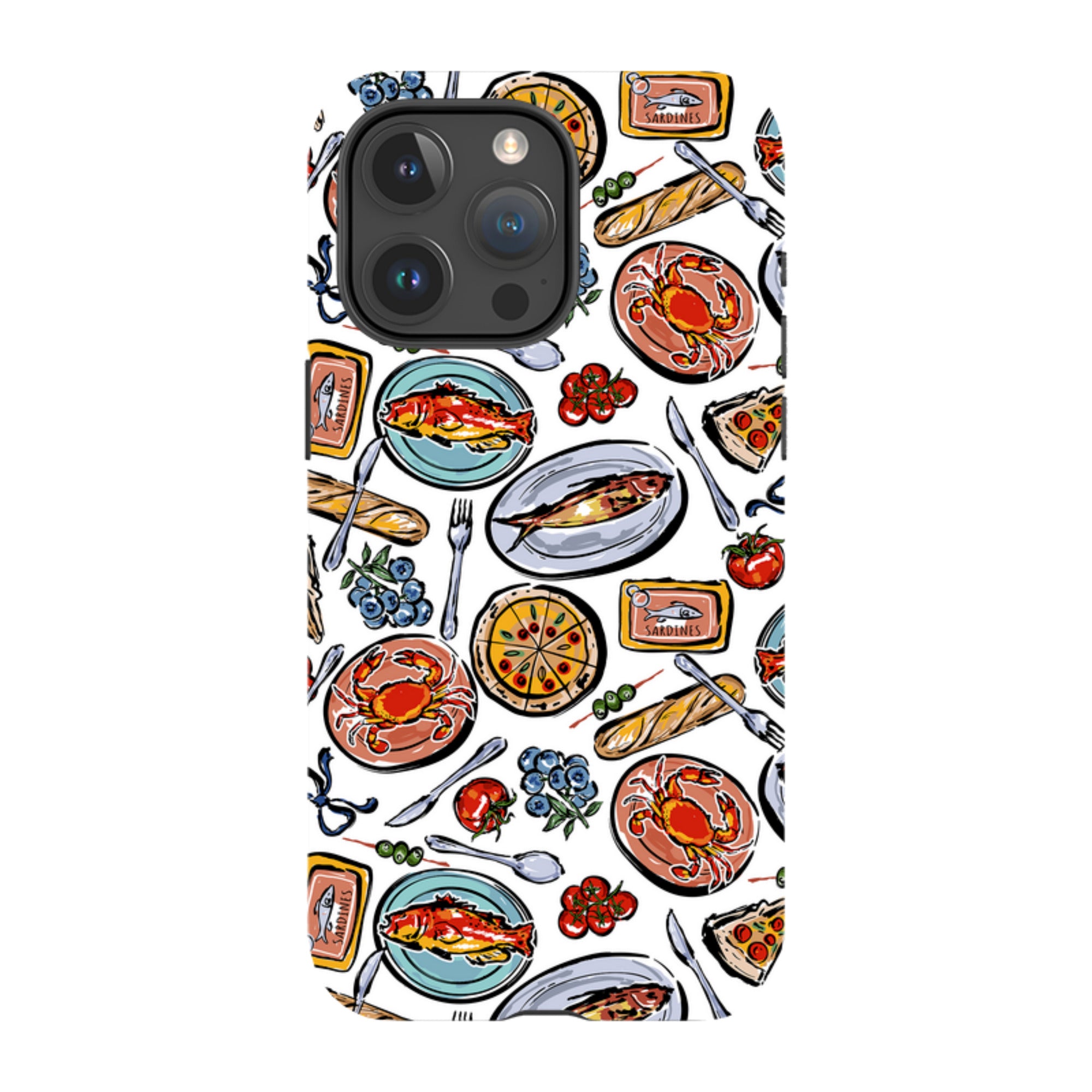 iPhone MagSafe Tough Case - Sunshine and Sardines