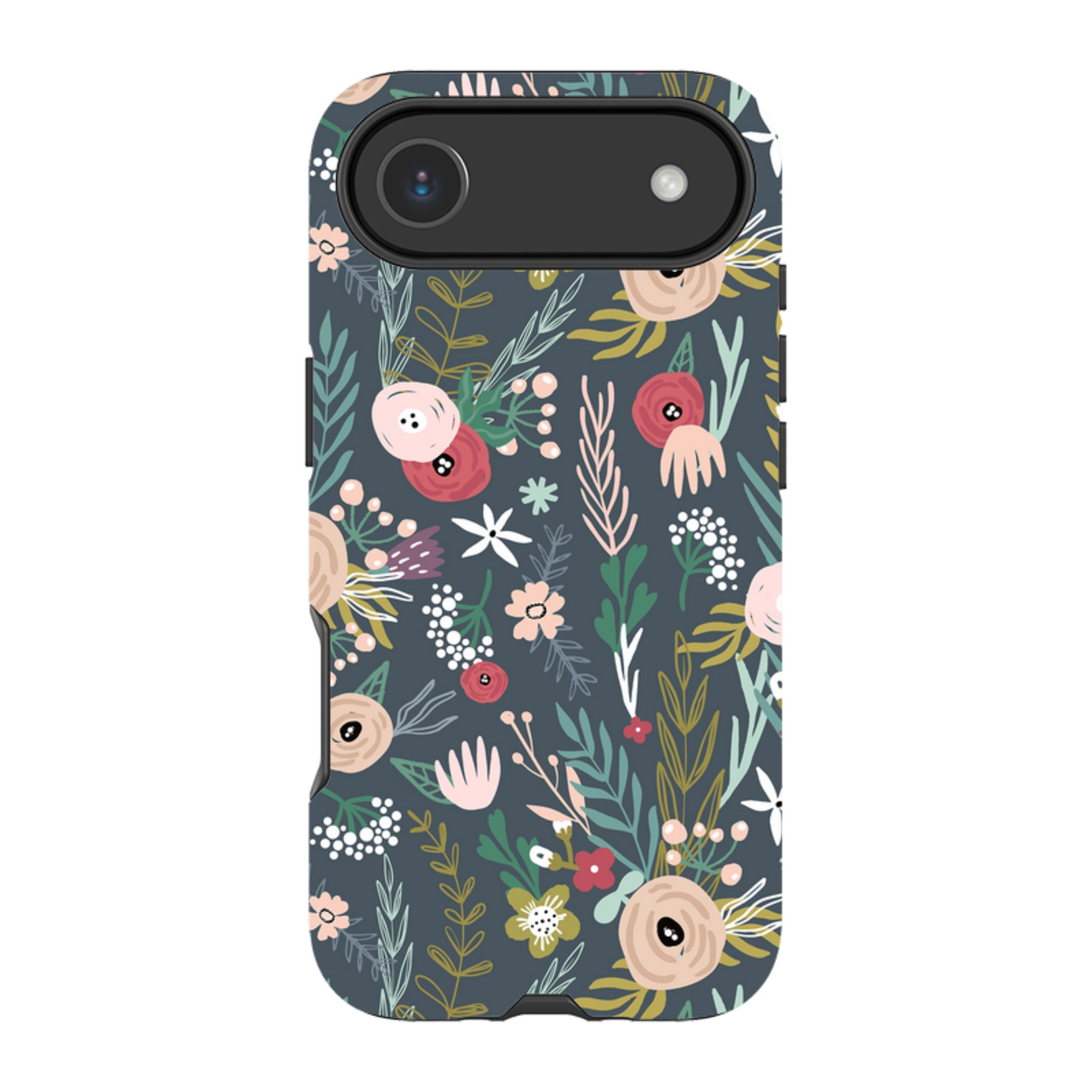 iPhone Tough Case - Winter Scandi Floral