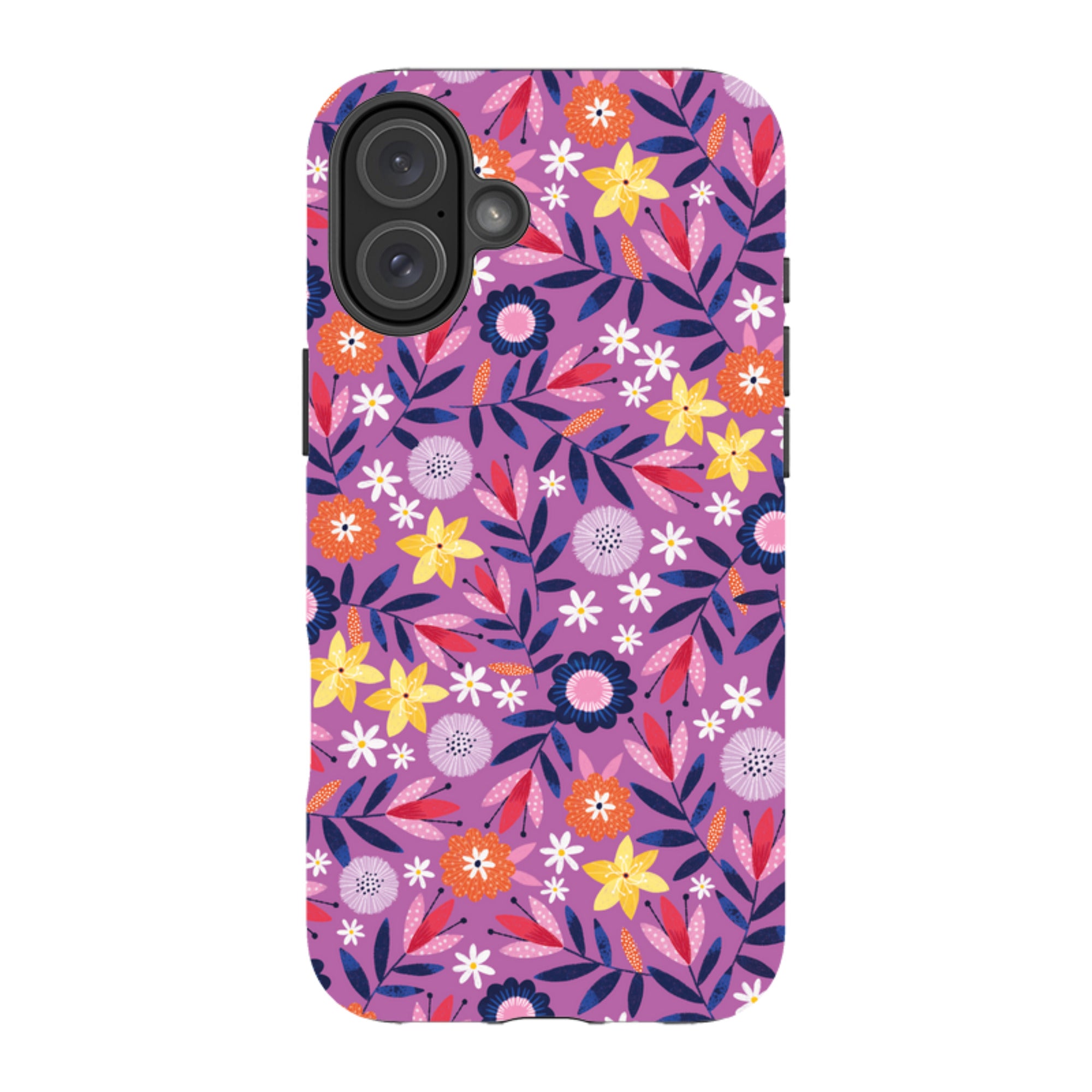 iPhone MagSafe Tough Case -  Scattered Flowers I By Ali Brookes