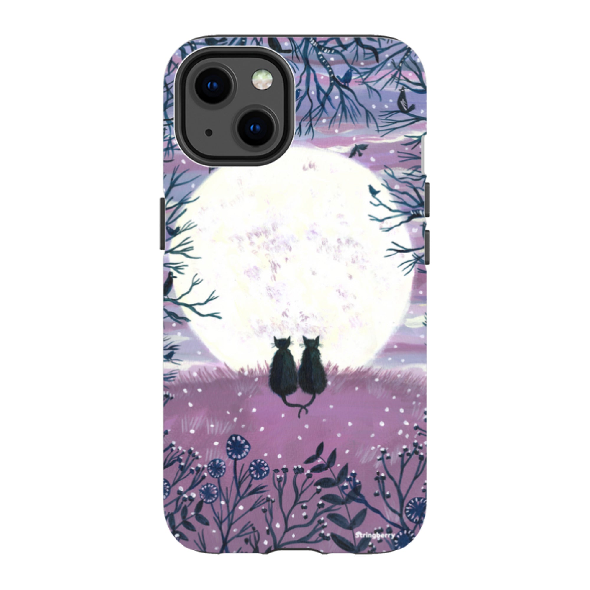 iPhone MagSafe Tough Case - Winter Cats II By Mary Stubberfield