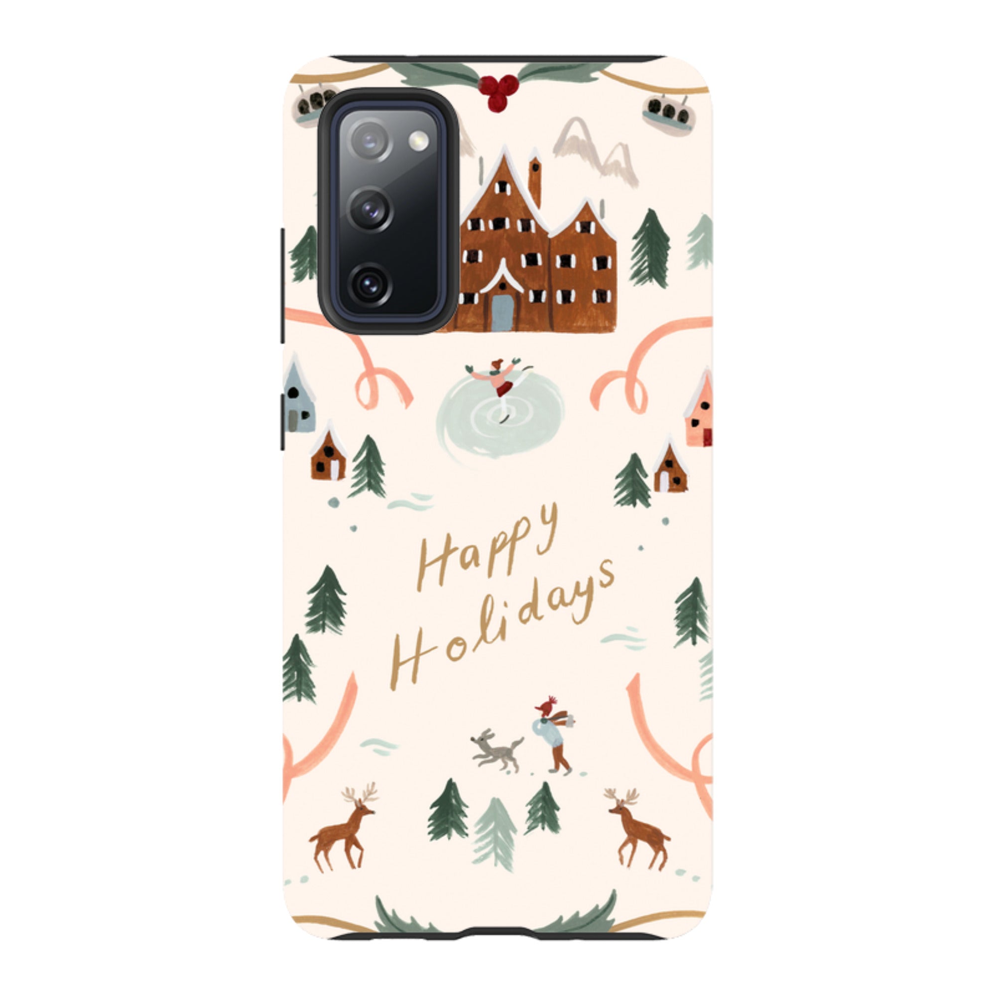 Samsung Tough Case - Happy Holidays By Bex Parkin