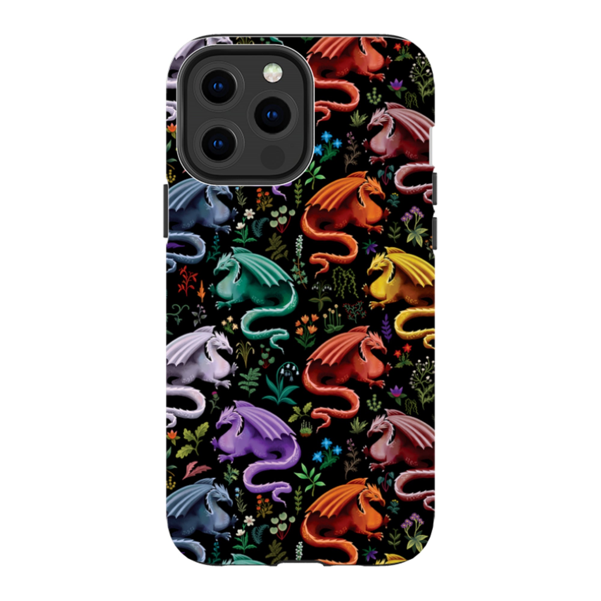iPhone MagSafe Tough Case - Dragons By Anna Stead