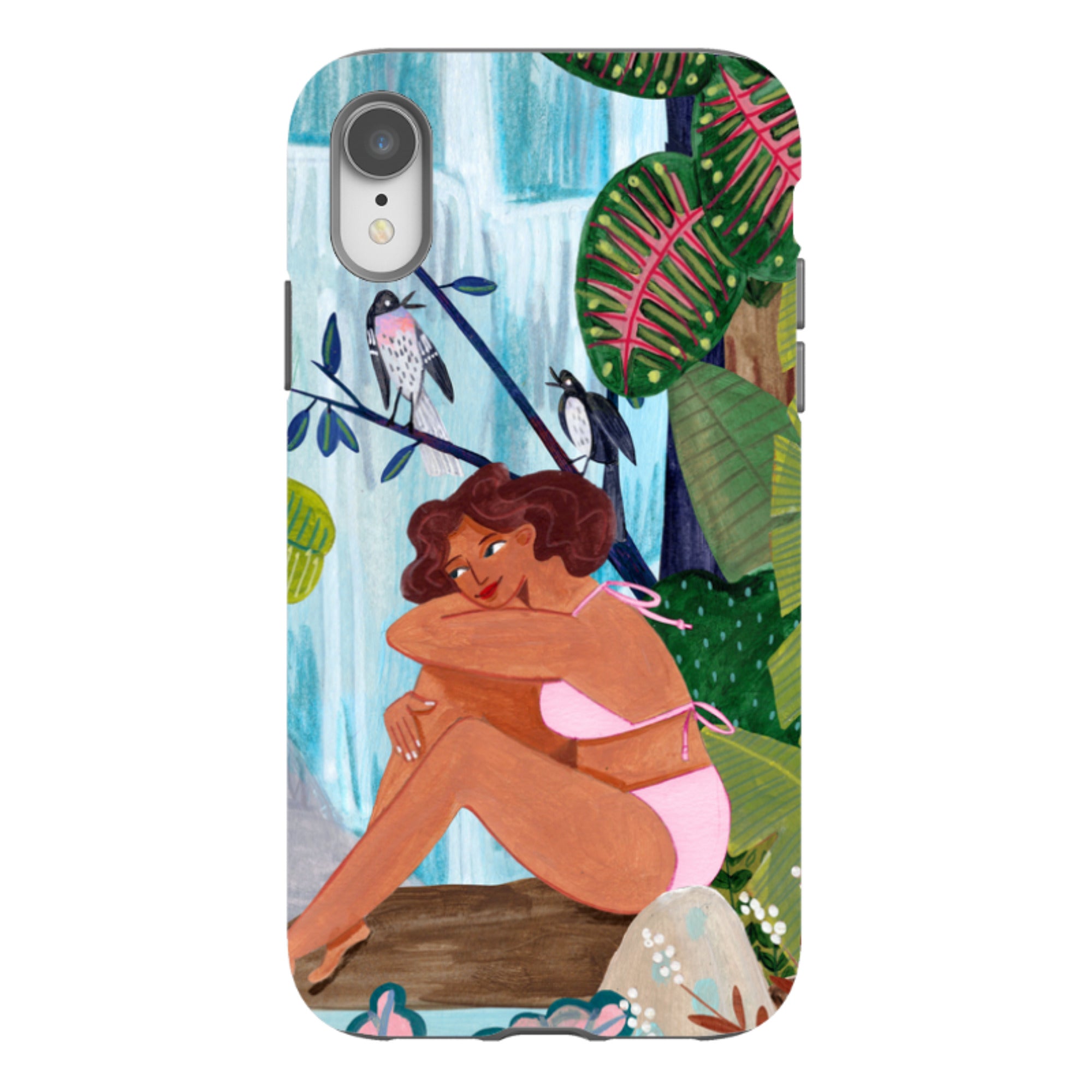 iPhone Tough Case - Waterfall By Caroline Bonne Muller