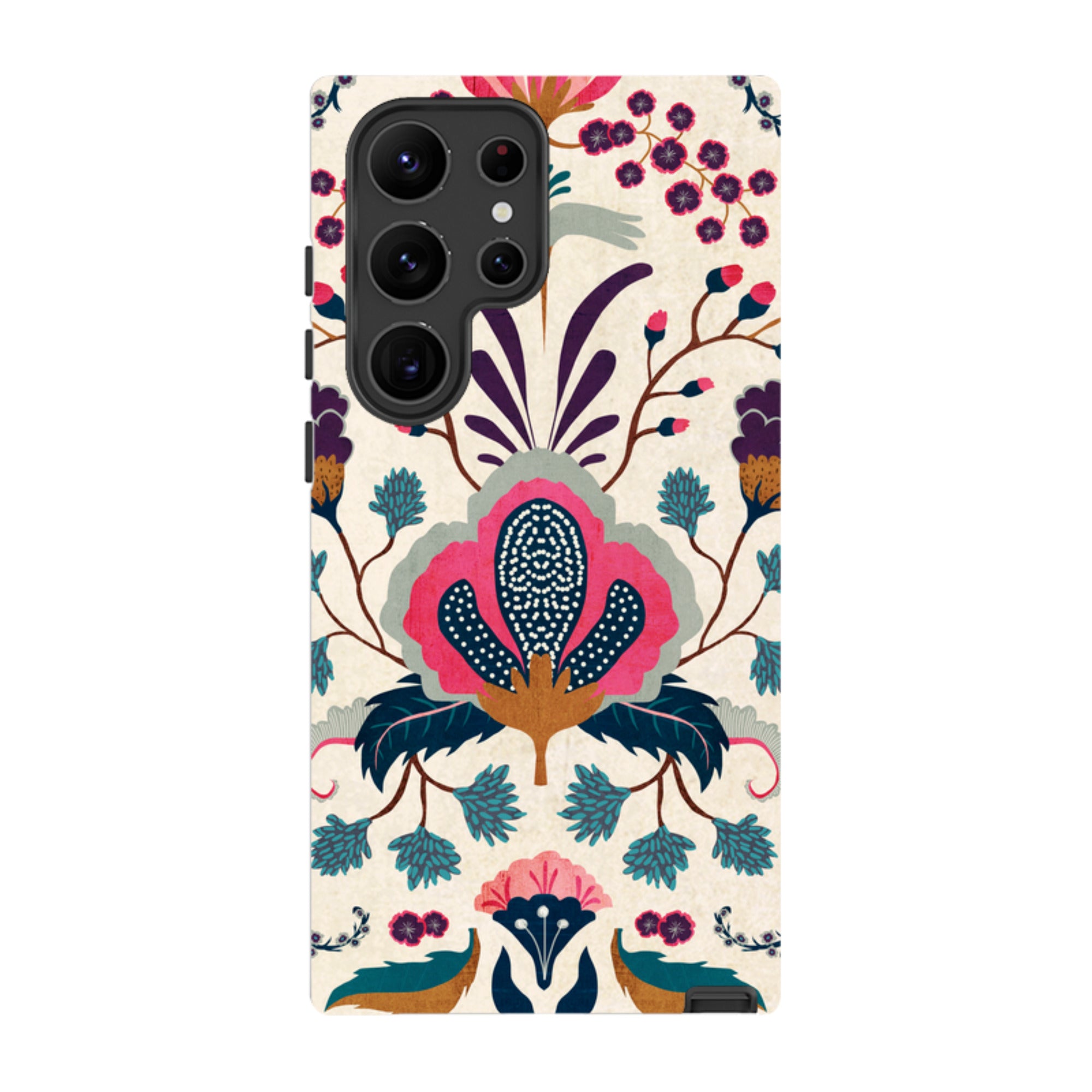 Samsung Tough Case - Folk Floral By Katherine Quinn